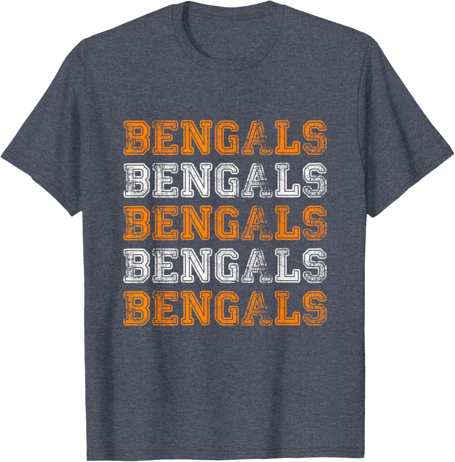 Vintage Retro Bengals T-Shirt for Trendy Sports Fans and Style Enthusiasts - 8