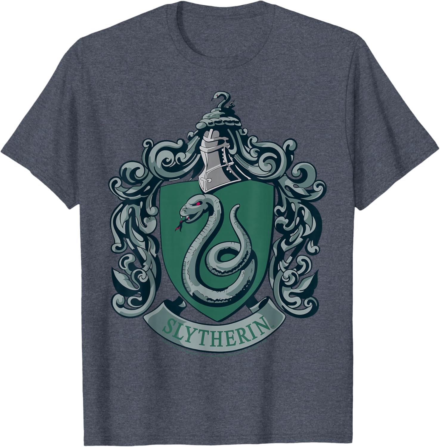 Slytherin House Crest T-Shirt for Harry Potter Fans - Stylish and Comfortable - 4
