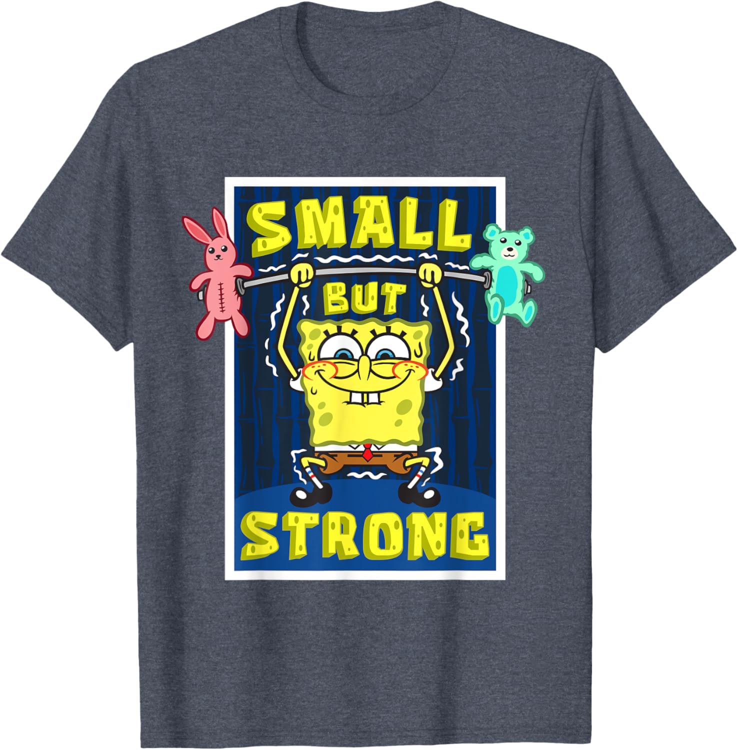 Mademark SpongeBob Small But Strong Birthday T-Shirt for Kids - 12