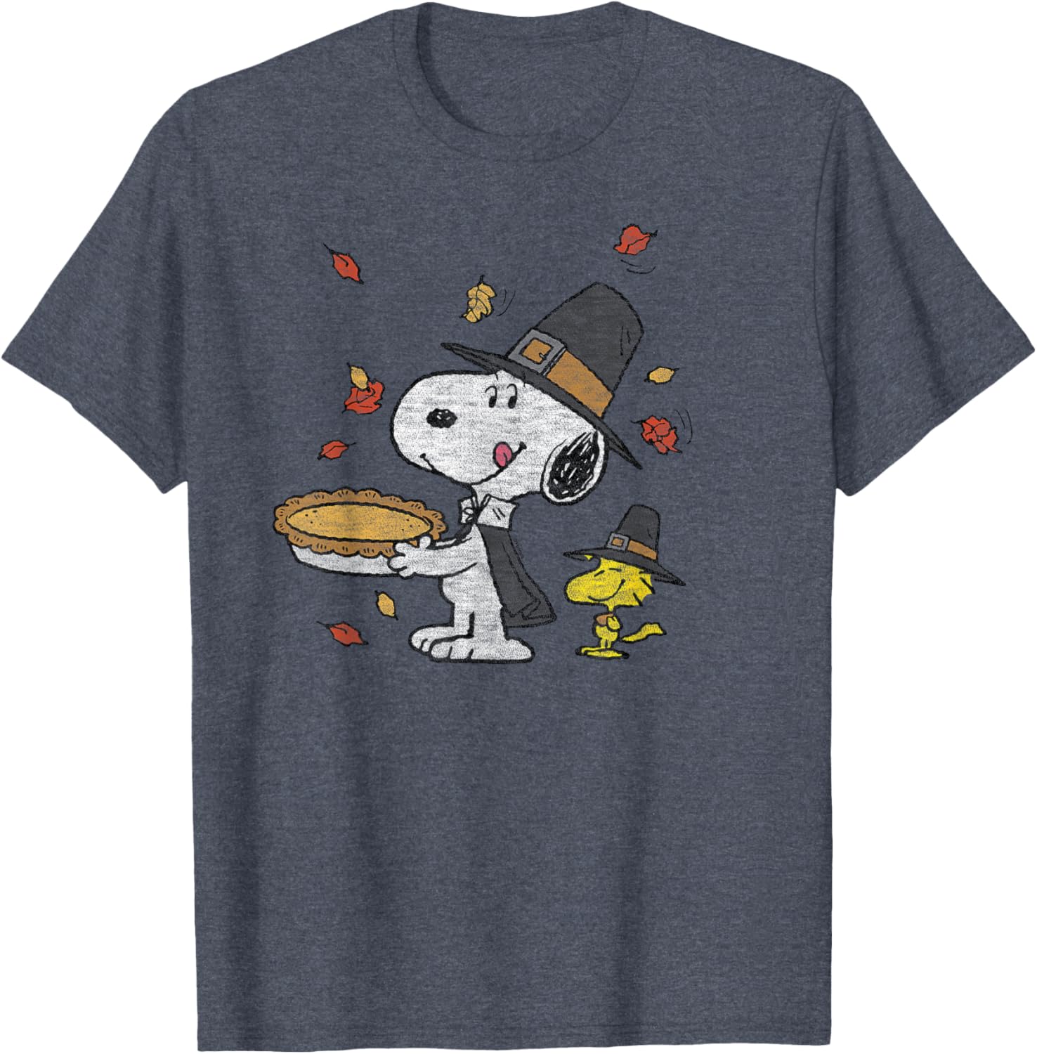 Peanuts Thanksgiving Scene T-Shirt for Festive Fall Celebrations - 6