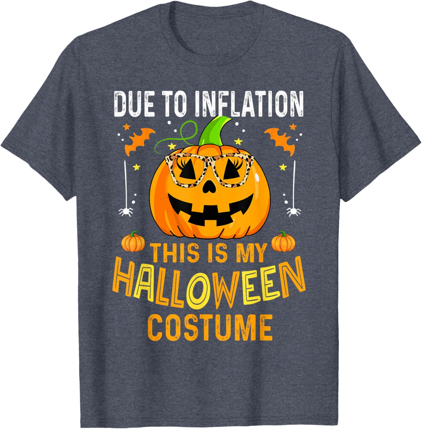 Funny Pumpkin Halloween T-Shirt for Men and Women - Spooky 2025 Costume - 7