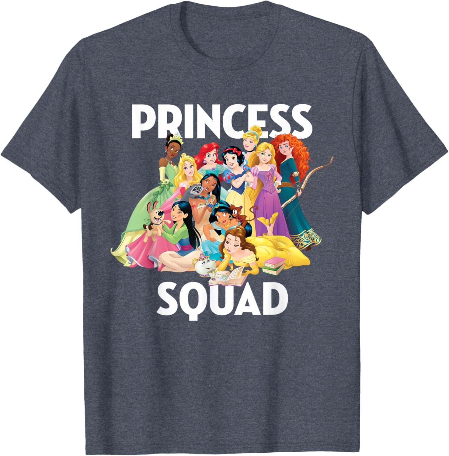 Disney Princess Squad T-Shirt for Kids Stylish Fun Apparel - 7