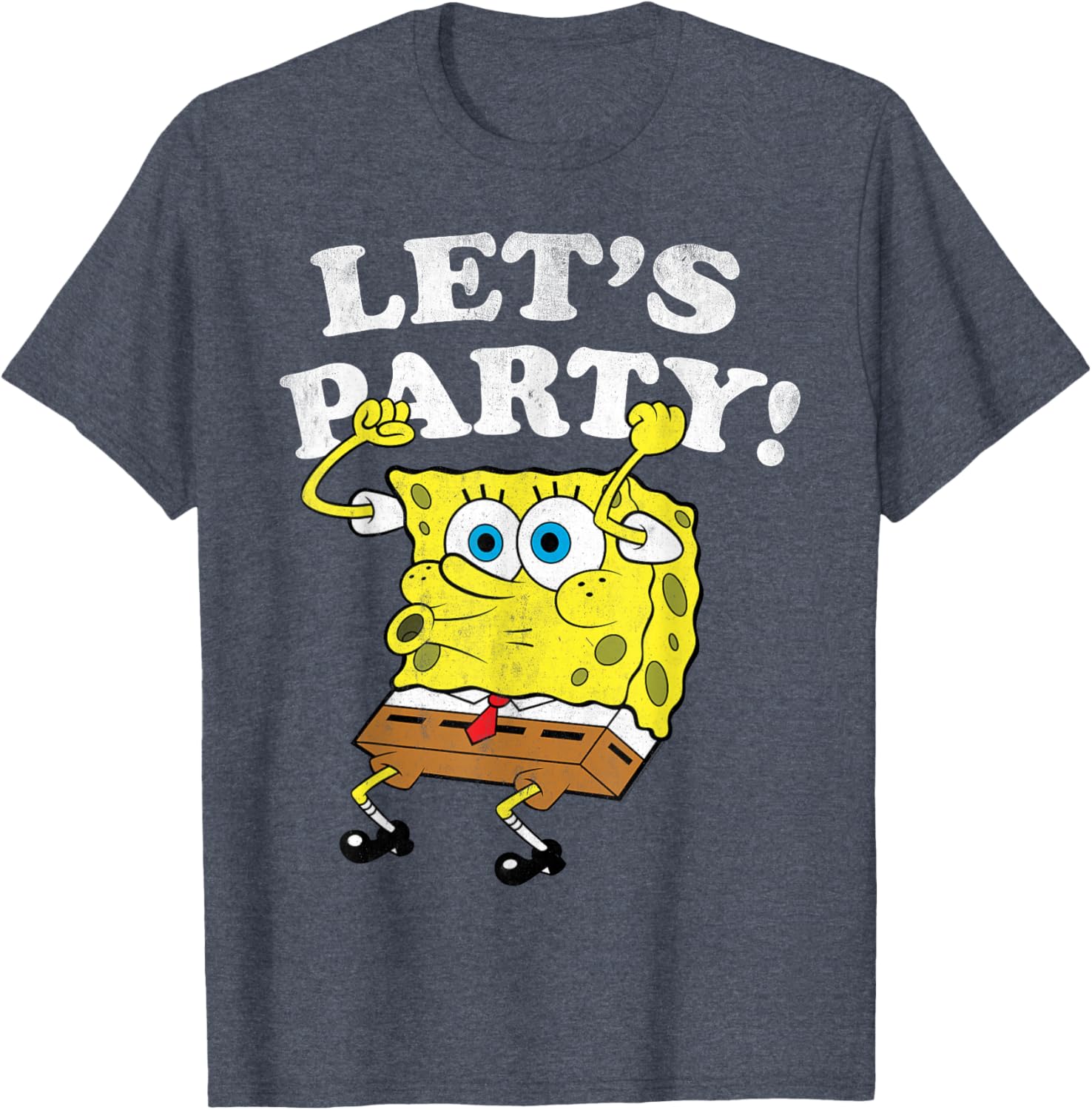 SpongeBob SquarePants Let's Party T-Shirt for Fun Kids Apparel - 9