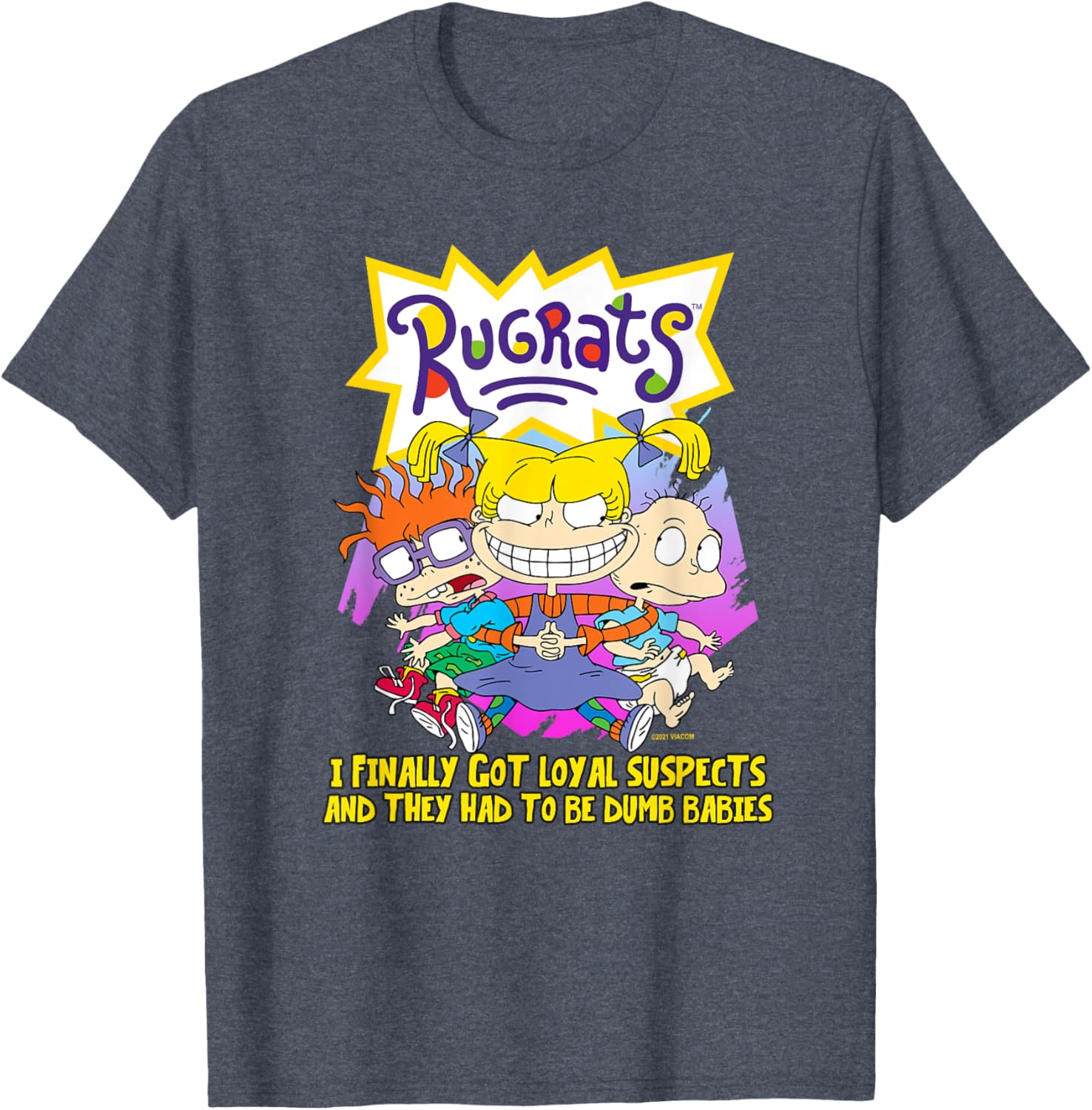 Mademark x Rugrats Angelica Loyal Suspects T-Shirt for Kids and Adults - 5