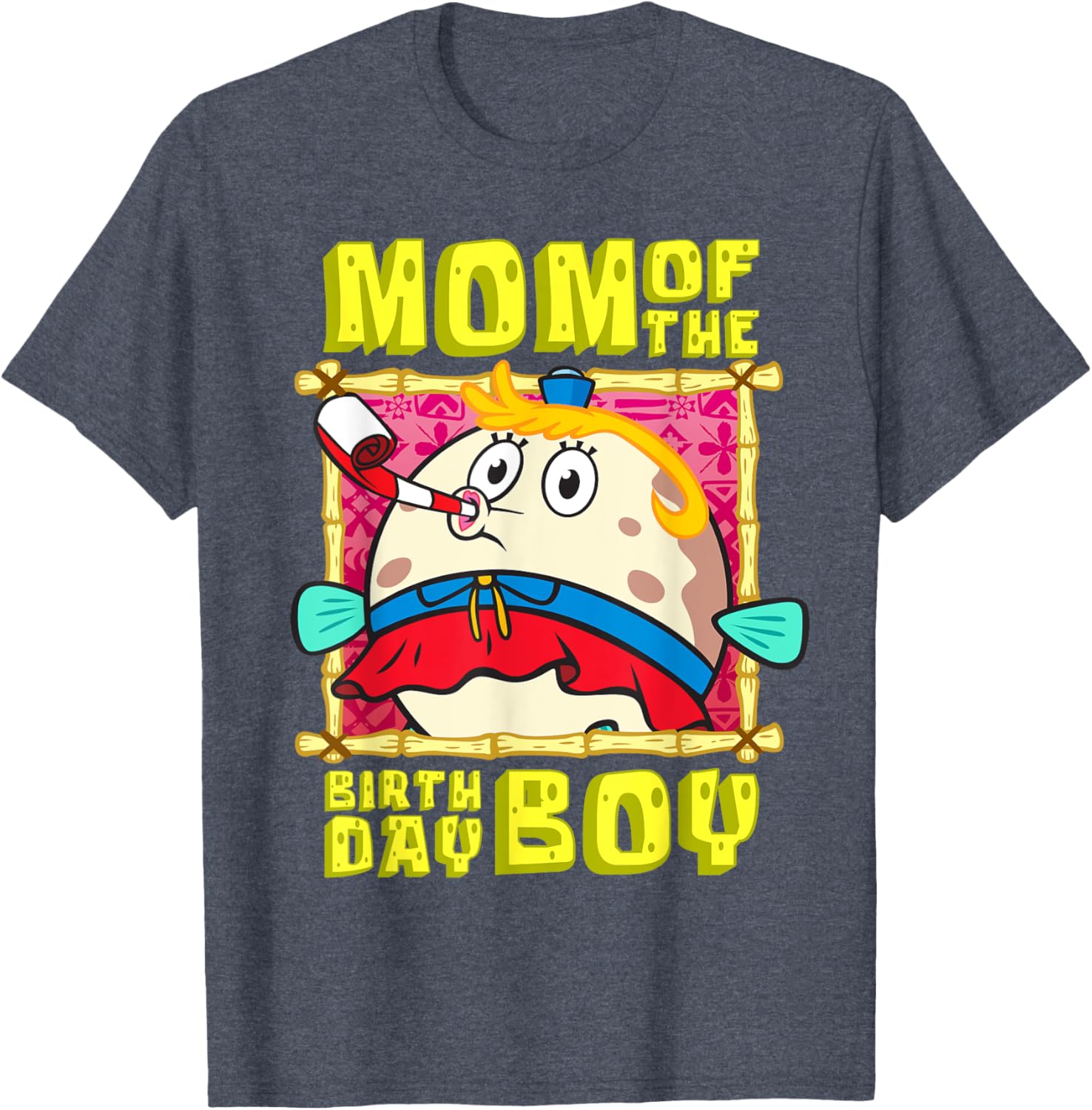 Mademark x SpongeBob SquarePants Mrs Puff Birthday Mom T-Shirt Gift - 7