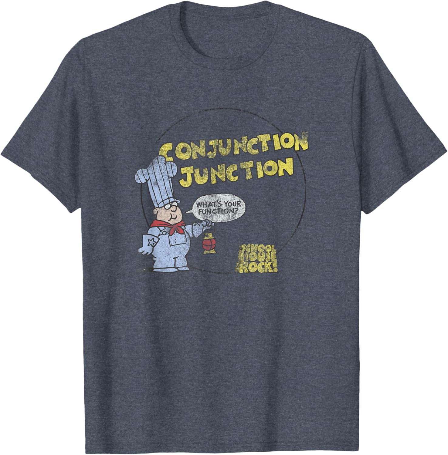 Ripple Junction Conjunction Junction T-Shirt for Schoolhouse Rock Fans - 7
