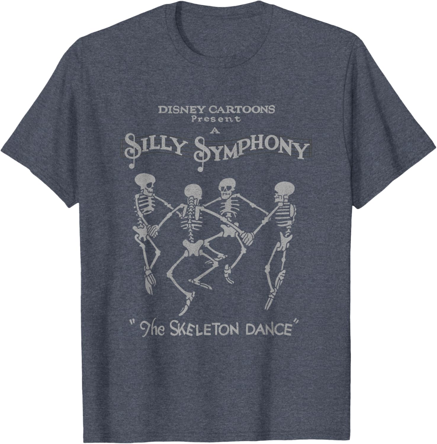 Disney Silly Symphonies Skeleton Dance Vintage Logo T-Shirt for Fans - 4