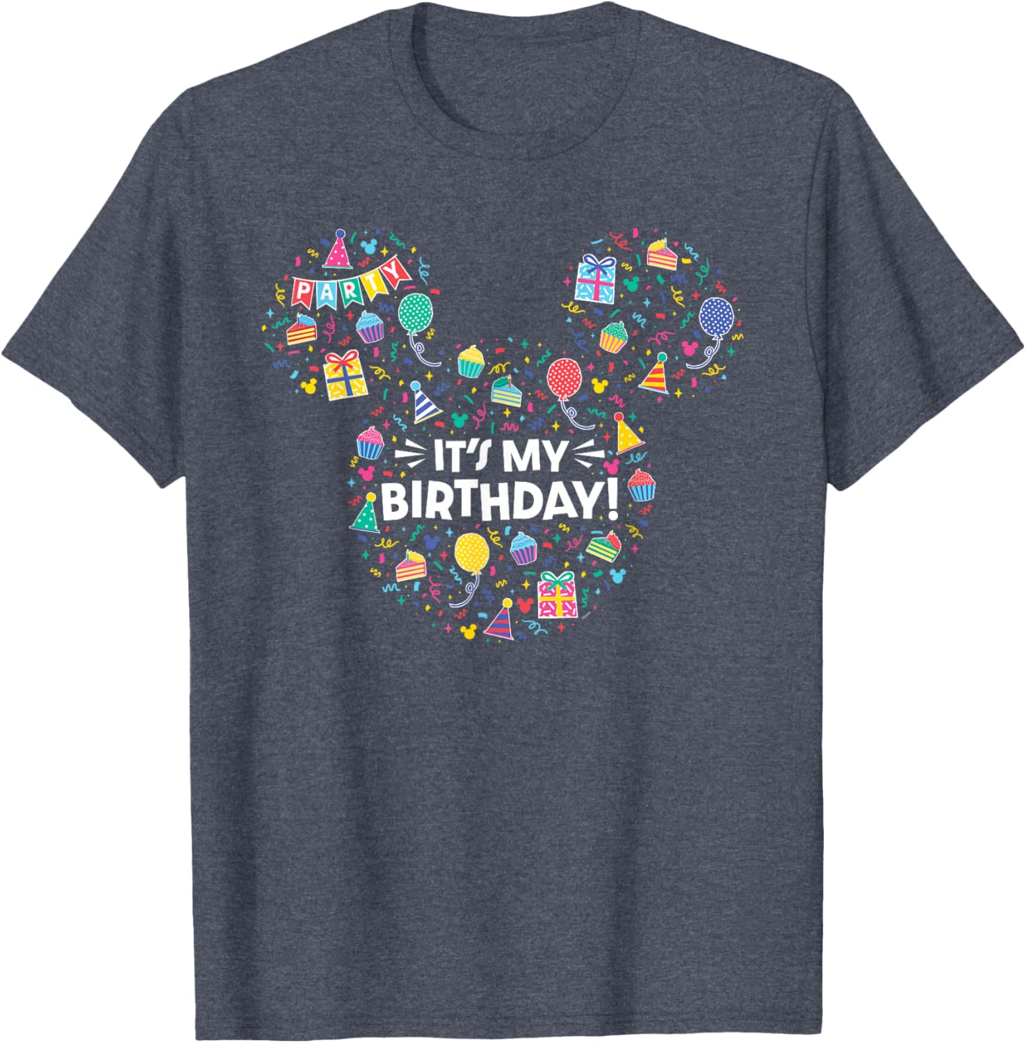 Mickey Mouse Birthday T-Shirt with Iconic Ears for Fun Celebrations - 5