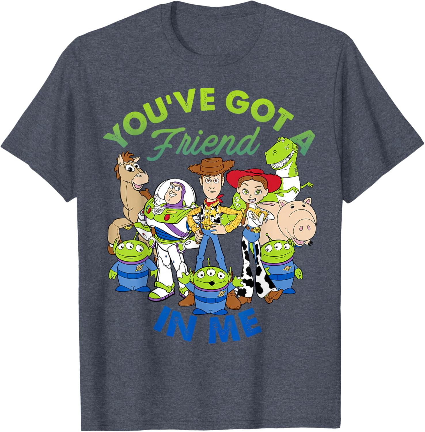 Disney Pixar Toy Story Graphic T-Shirt Featuring Favorite Characters - 8