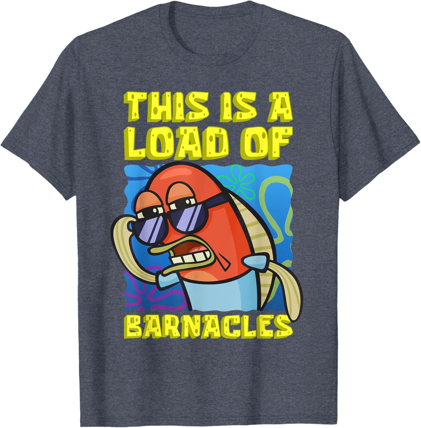 Funny SpongeBob Barnacles T-Shirt - Mademark x SpongeBob Apparel - 12