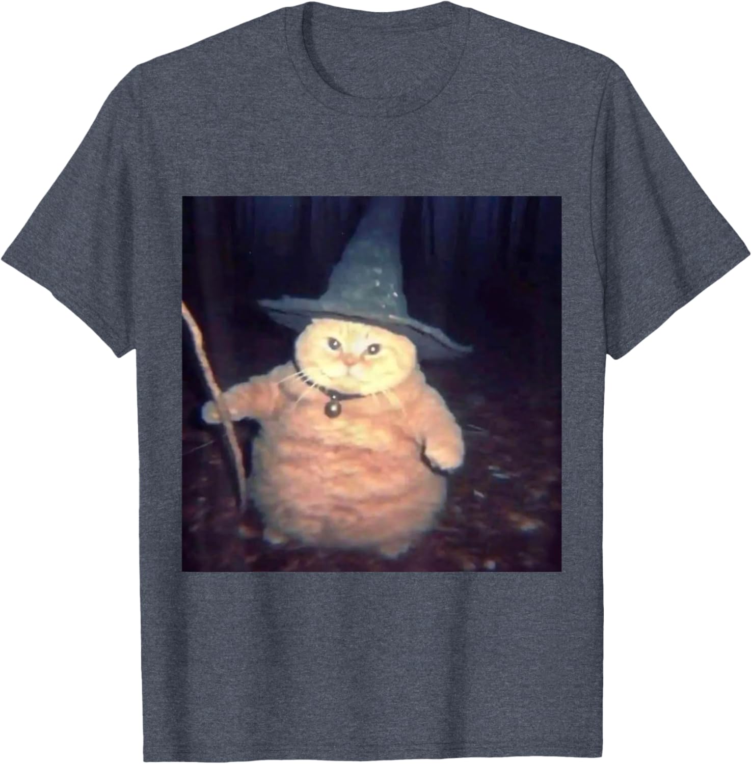 Funny Wizard Cat Halloween T-Shirt for Cat Lovers and Meme Fans - 3
