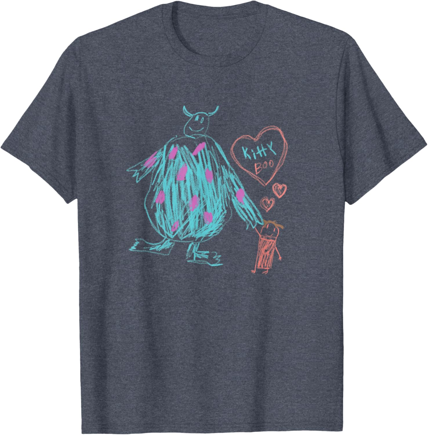 Monsters Inc Sulley Kitty and Boo T-Shirt for Kids and Fans - 5