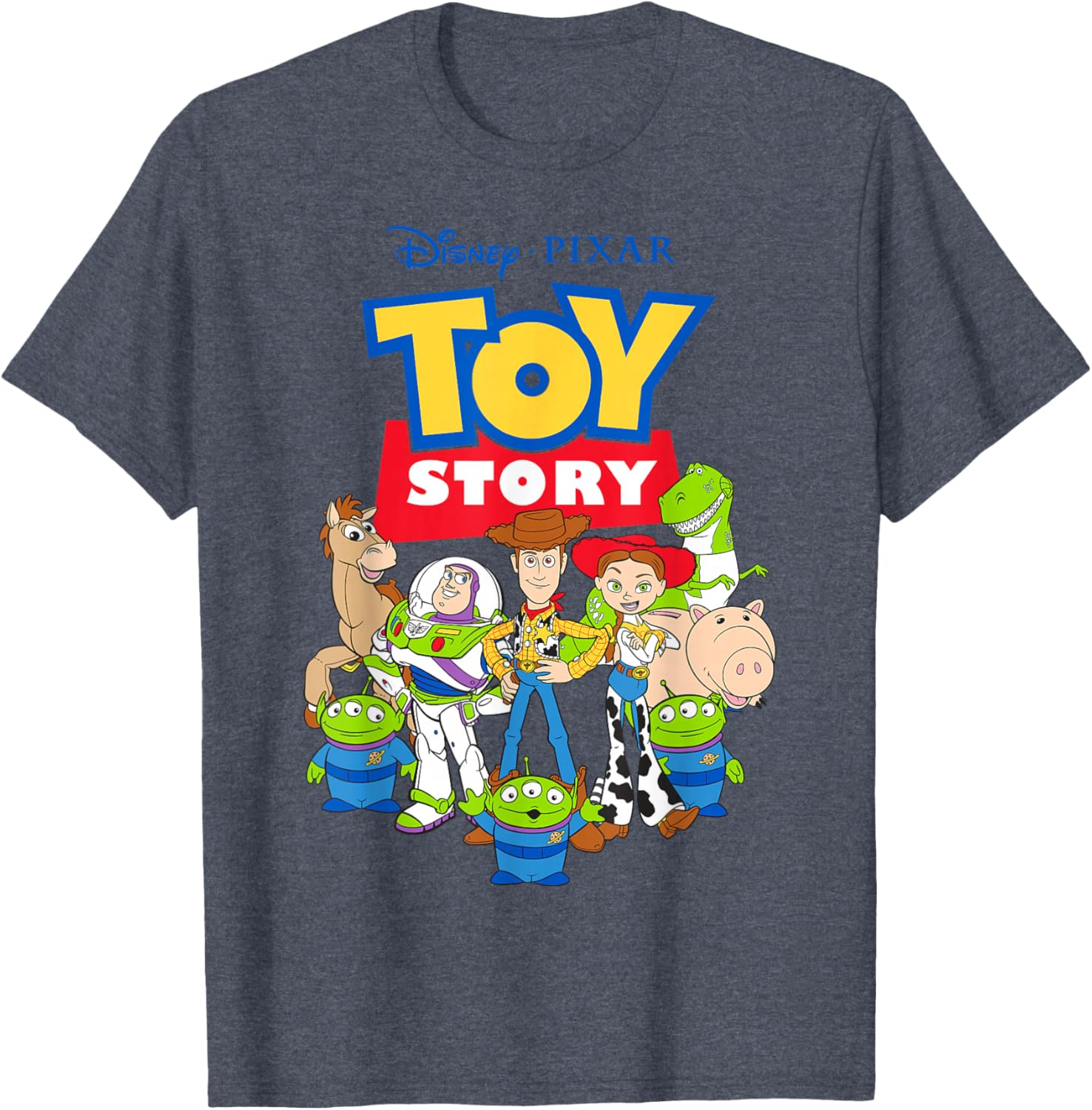 Disney Pixar Toy Story Buzz Woody Jessie Graphic Tee for Fans - 7