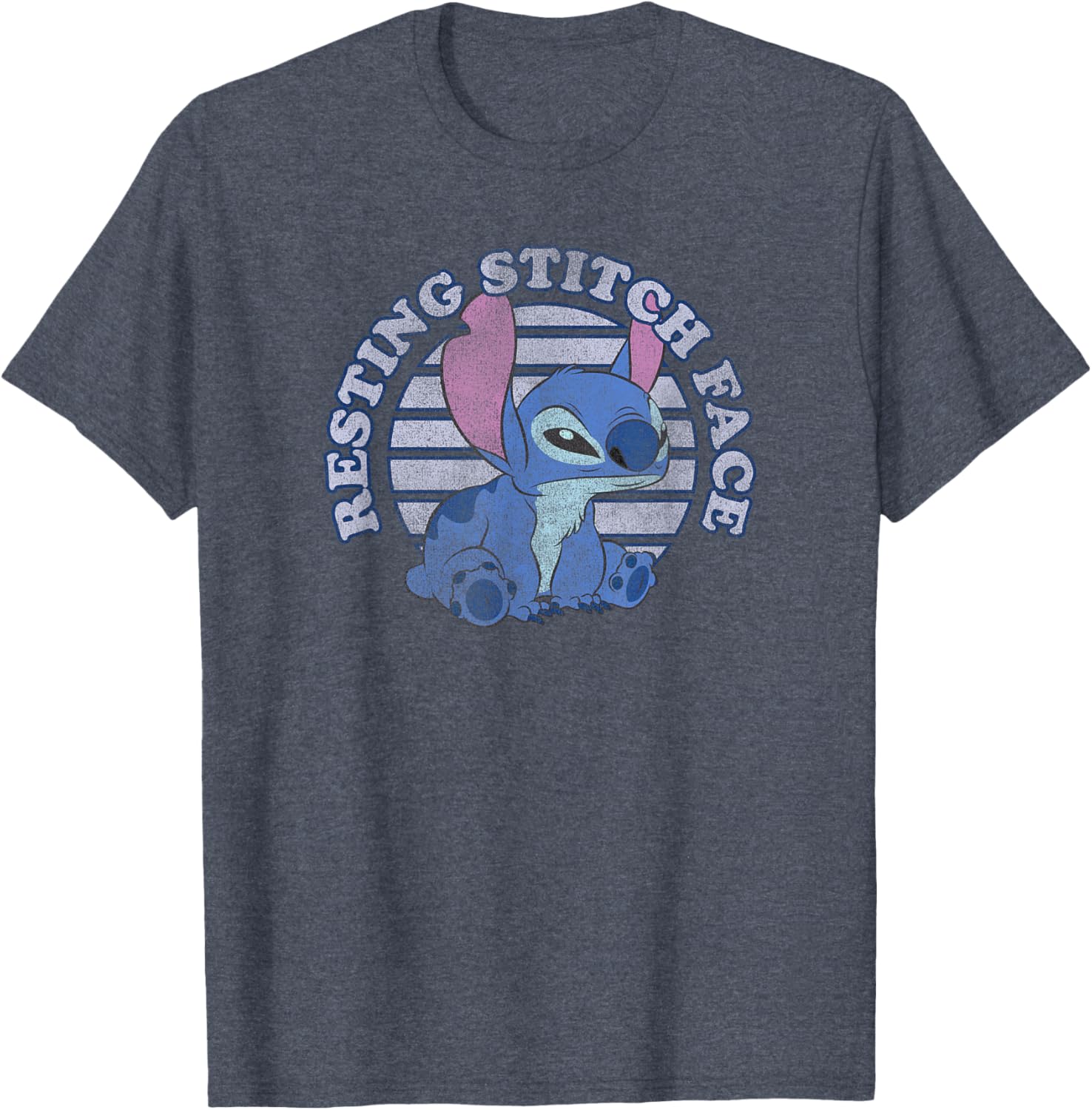 Disney Lilo & Stitch Resting Stitch Face T-Shirt for Fans and Collectors - 4