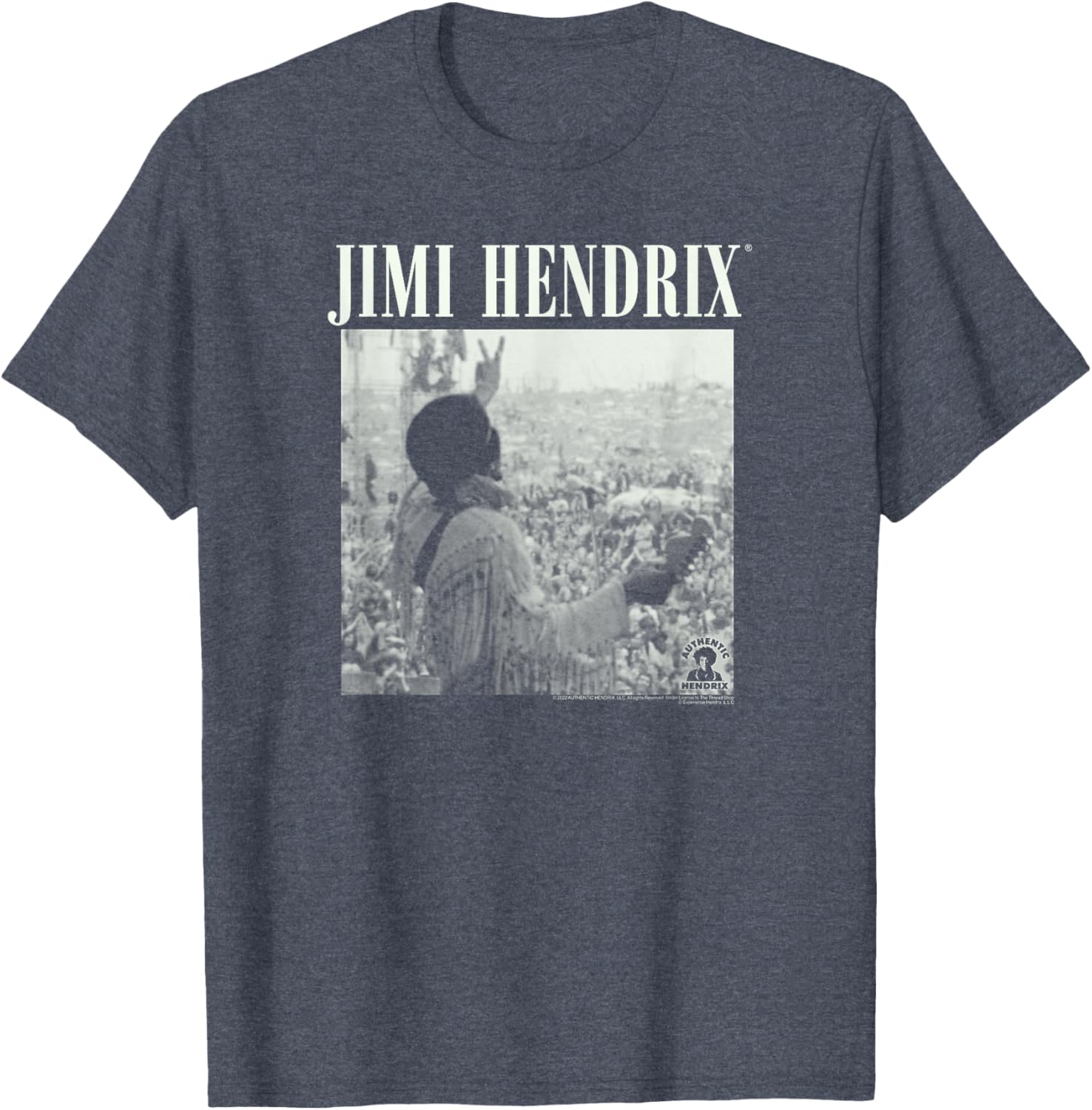 Jimi Hendrix Woodstock Live T-Shirt for Music Lovers and Nostalgic Fans - 1