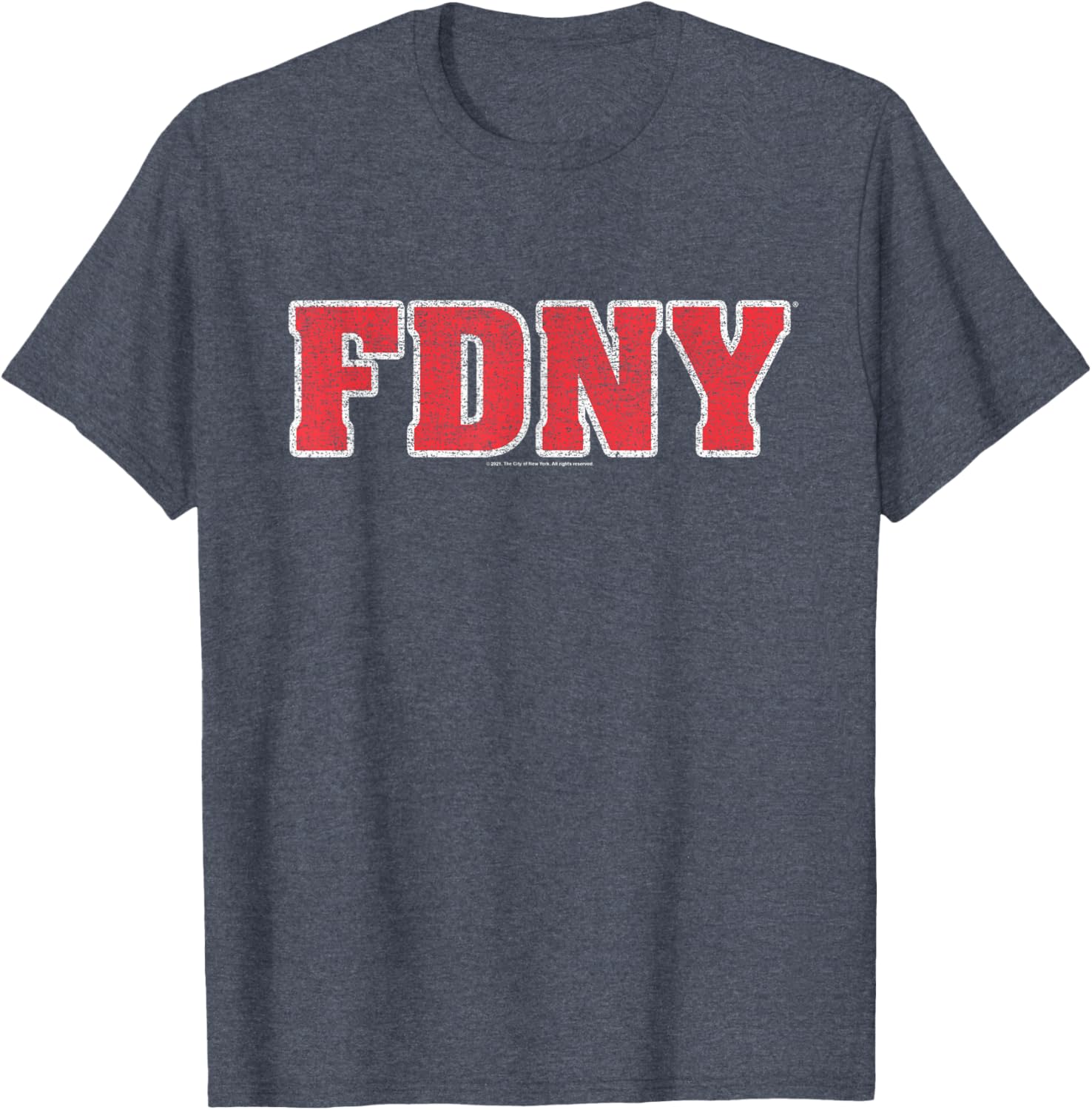 FDNY New York City Fire Department Logo T-Shirt for Enthusiasts - 7