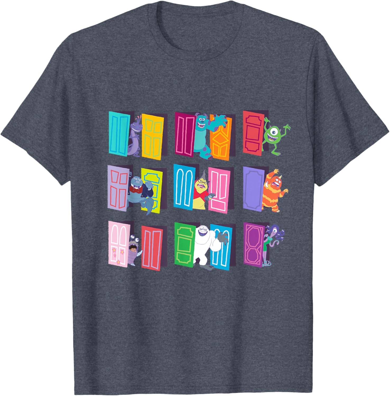 Monsters Inc Doors T-Shirt for Kids and Adults - Fun Disney Apparel - 15