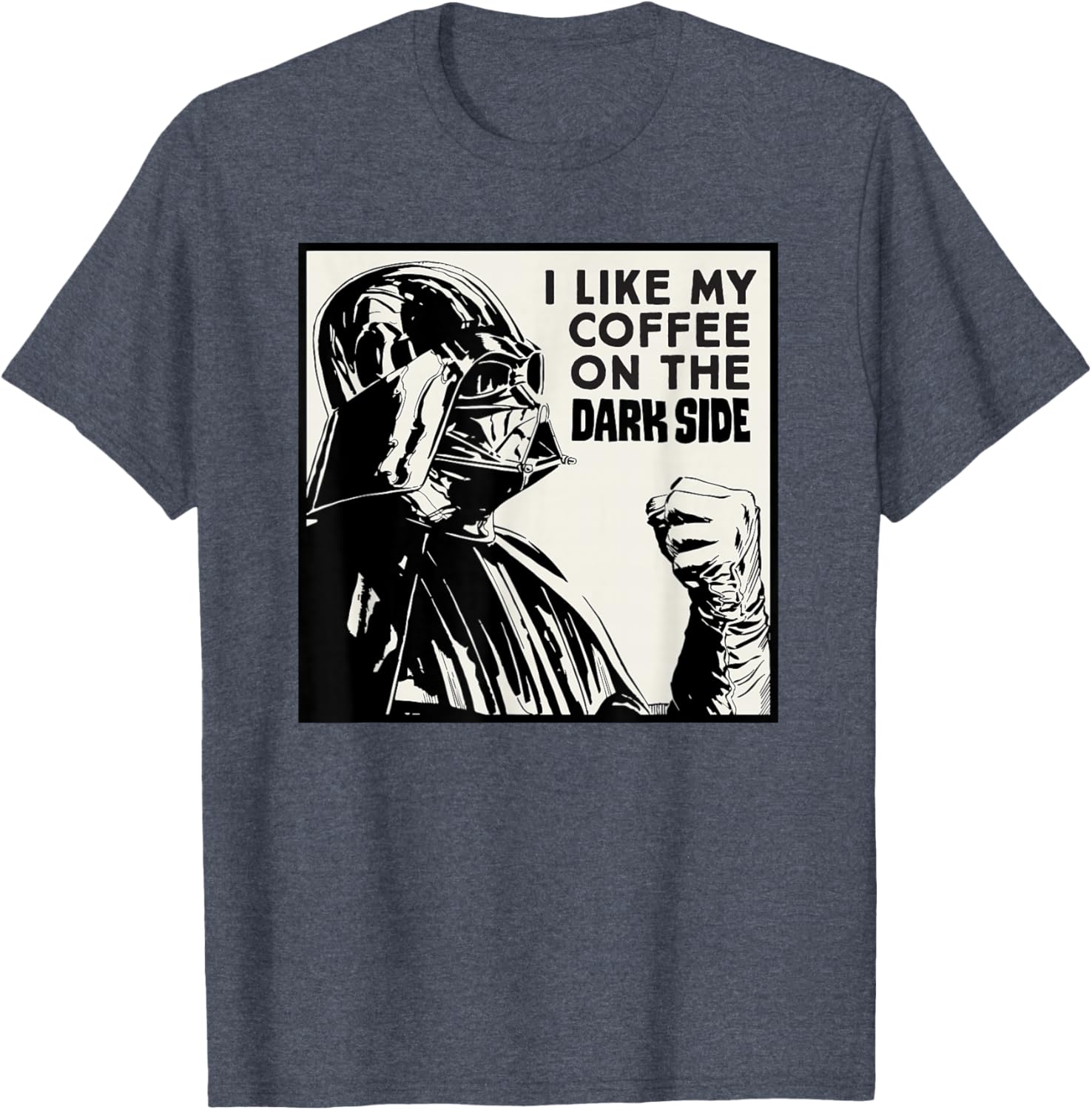 Star Wars Darth Vader Dark Side Coffee Lover T-Shirt for Fans - 3