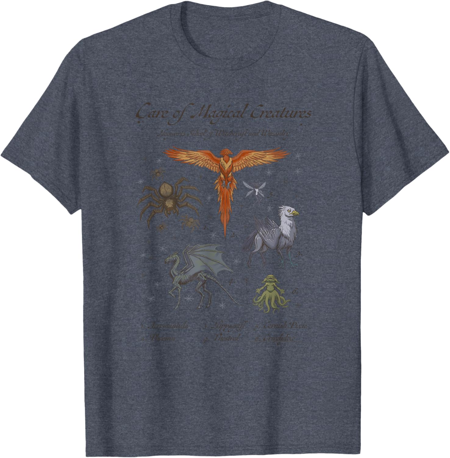 Harry Potter Care Of Magical Creatures Hogwarts T-Shirt for Fans - 4