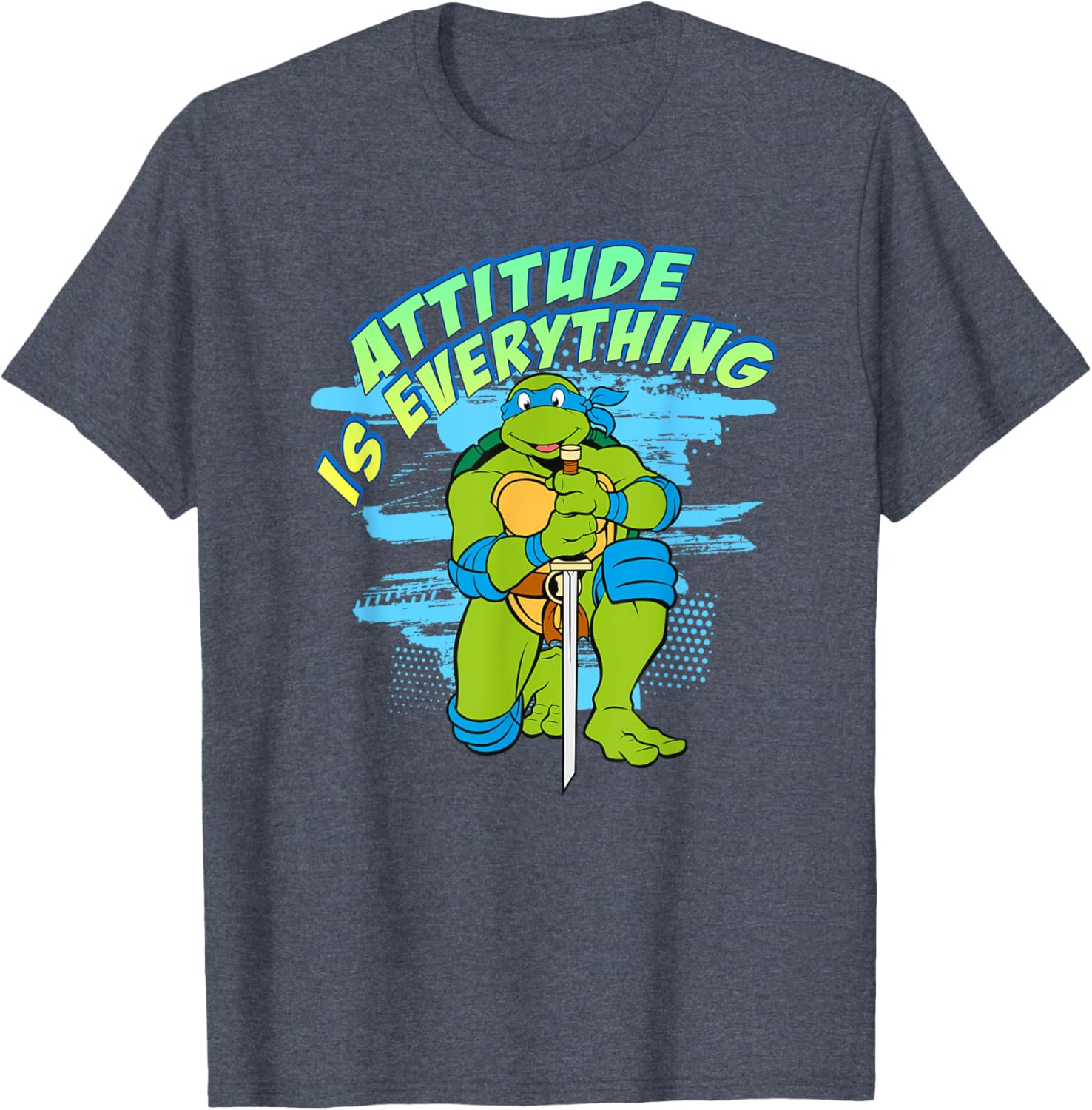 Mademark Teenage Mutant Ninja Turtles Leonardo Attitude T-Shirt - 5