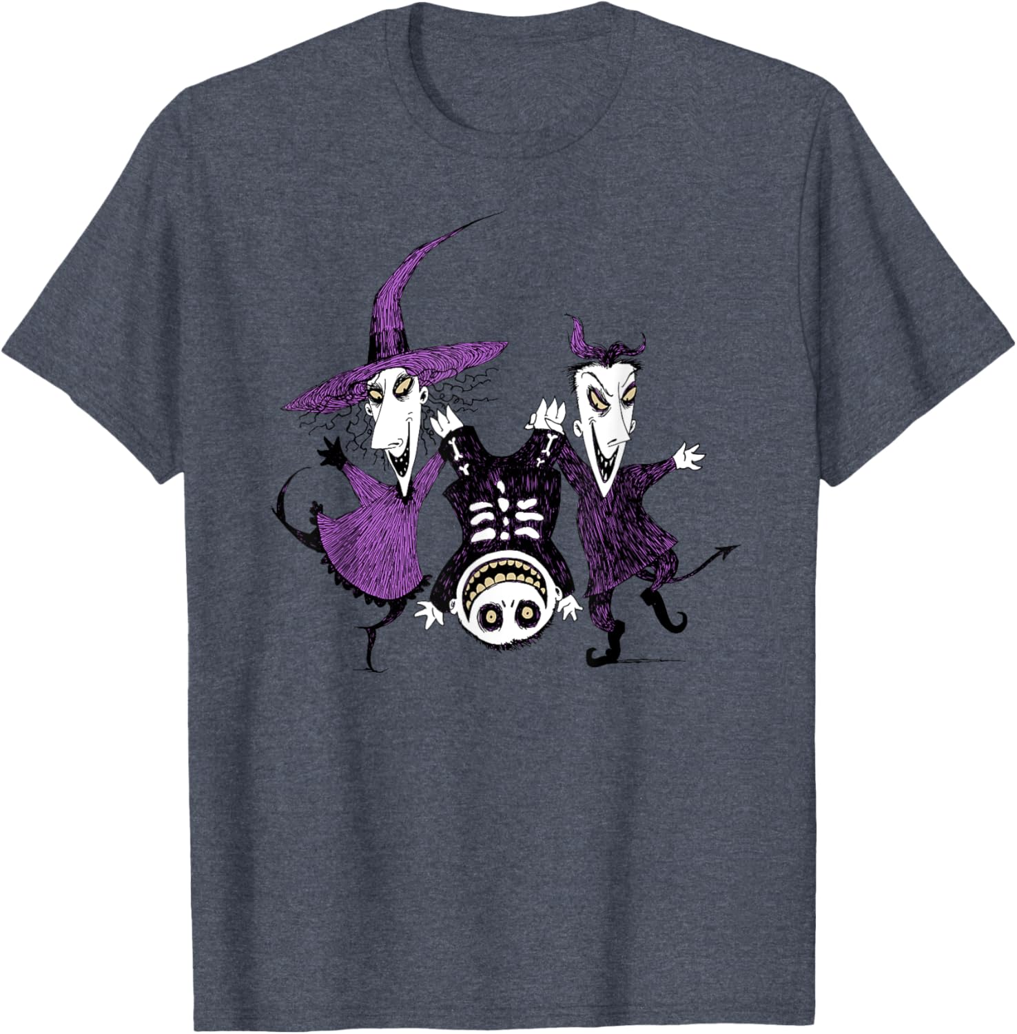 Disney Halloween Nightmare Before Christmas Trick or Treat T-Shirt for Fun - 9
