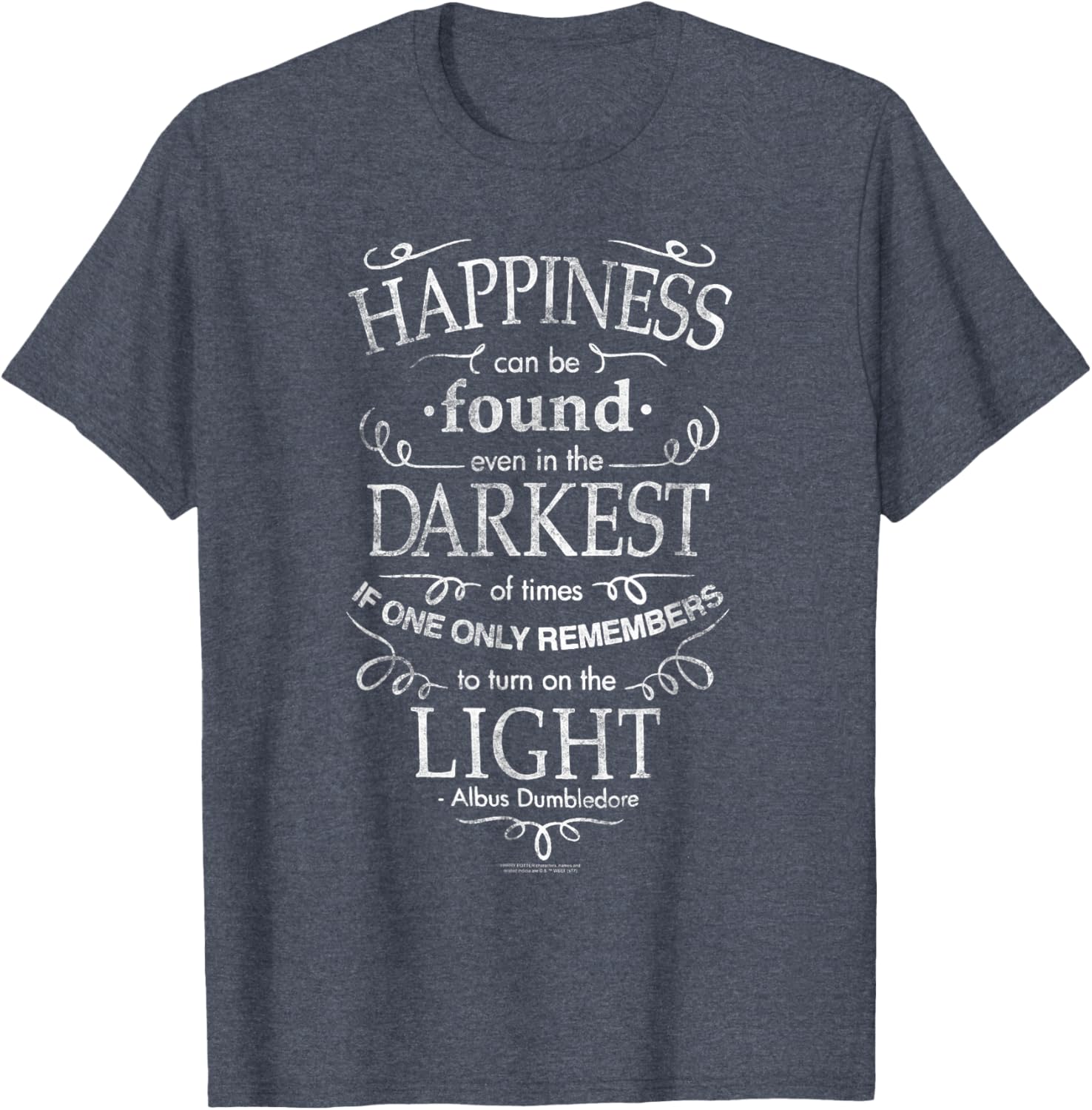 Harry Potter Happiness Quote T-Shirt for Magical Fans and Muggles - 2