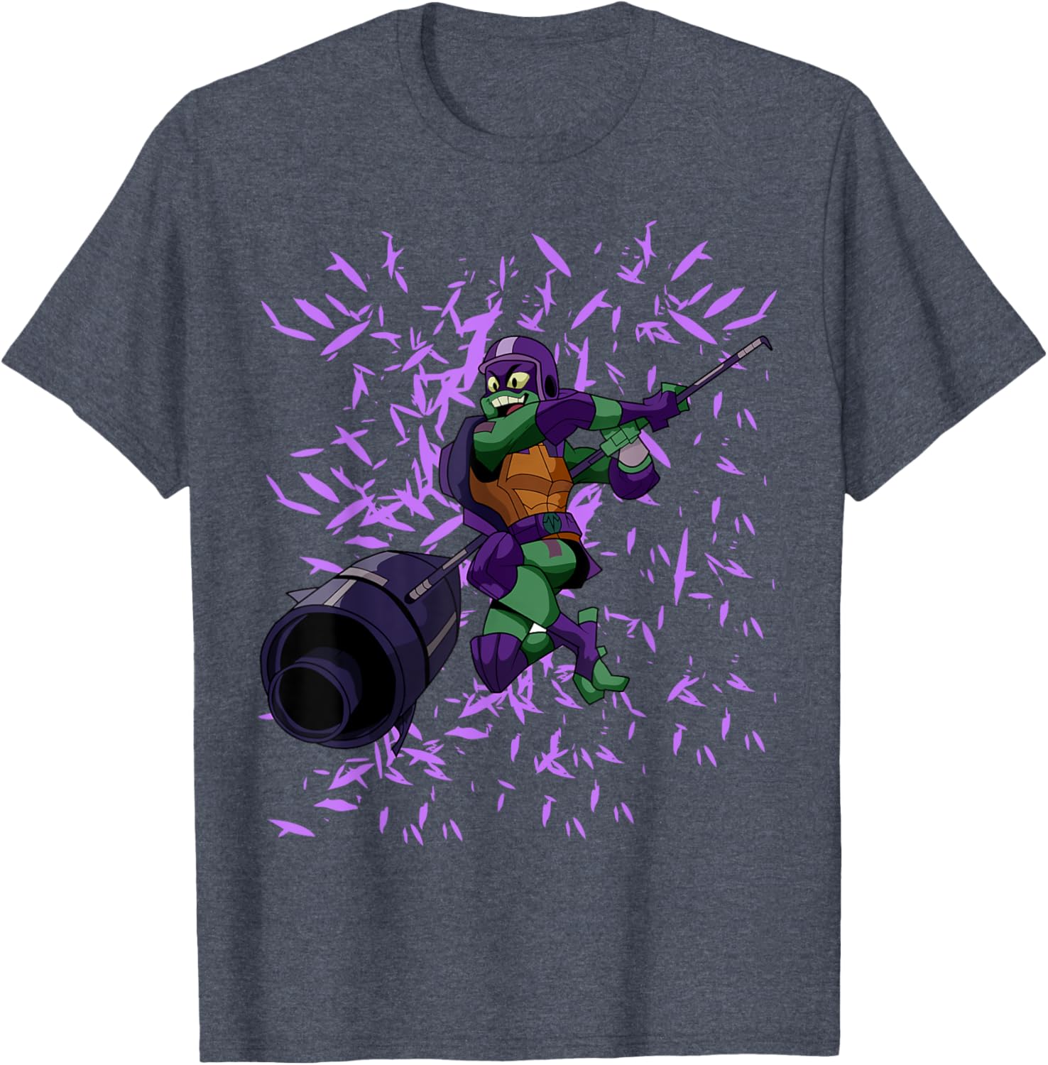Mademark Teenage Mutant Ninja Turtles Donatello Flying Attack T-Shirt - 13