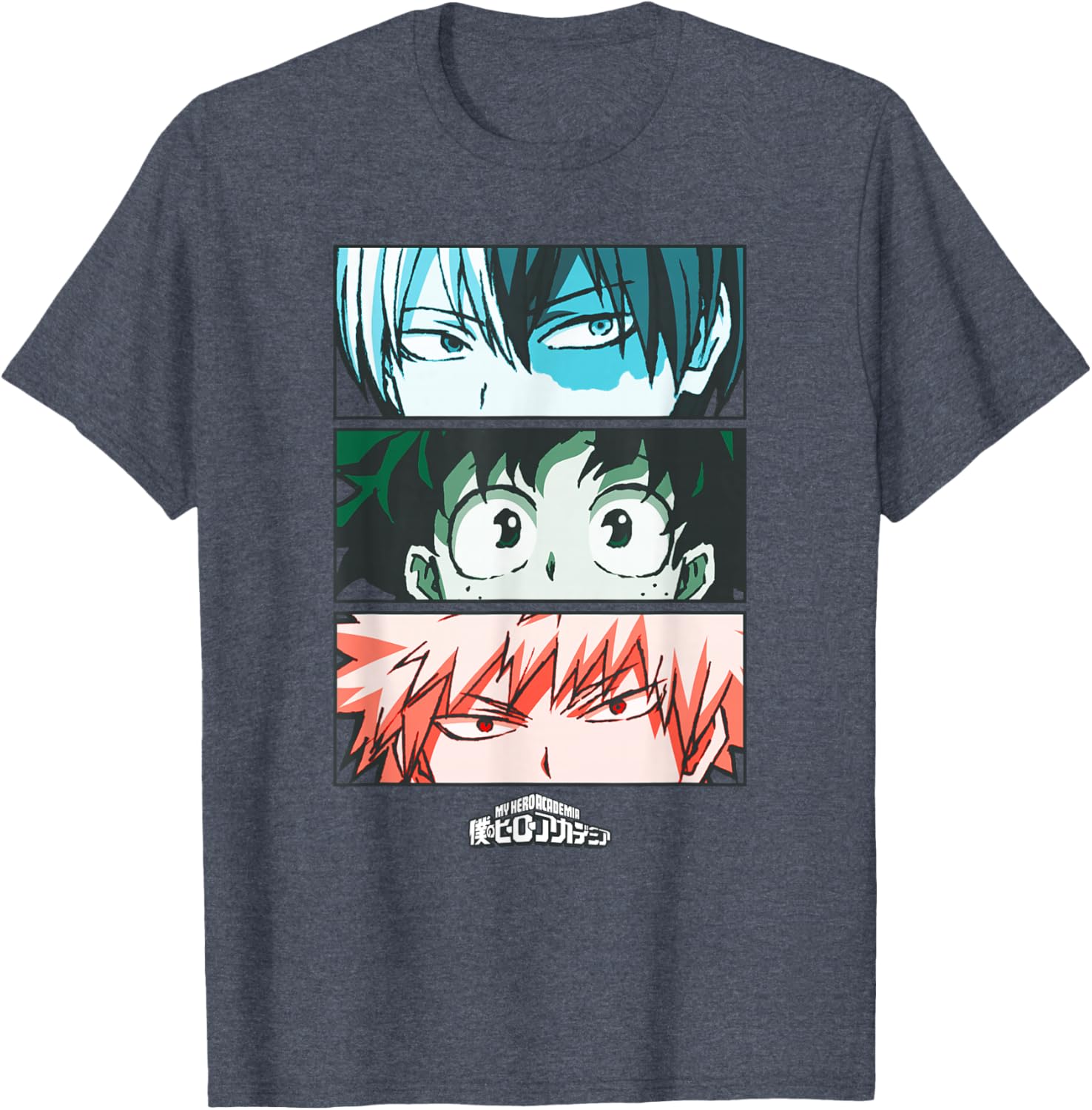 My Hero Academia Todoroki and Deku Anime T-Shirt for Fans - 1