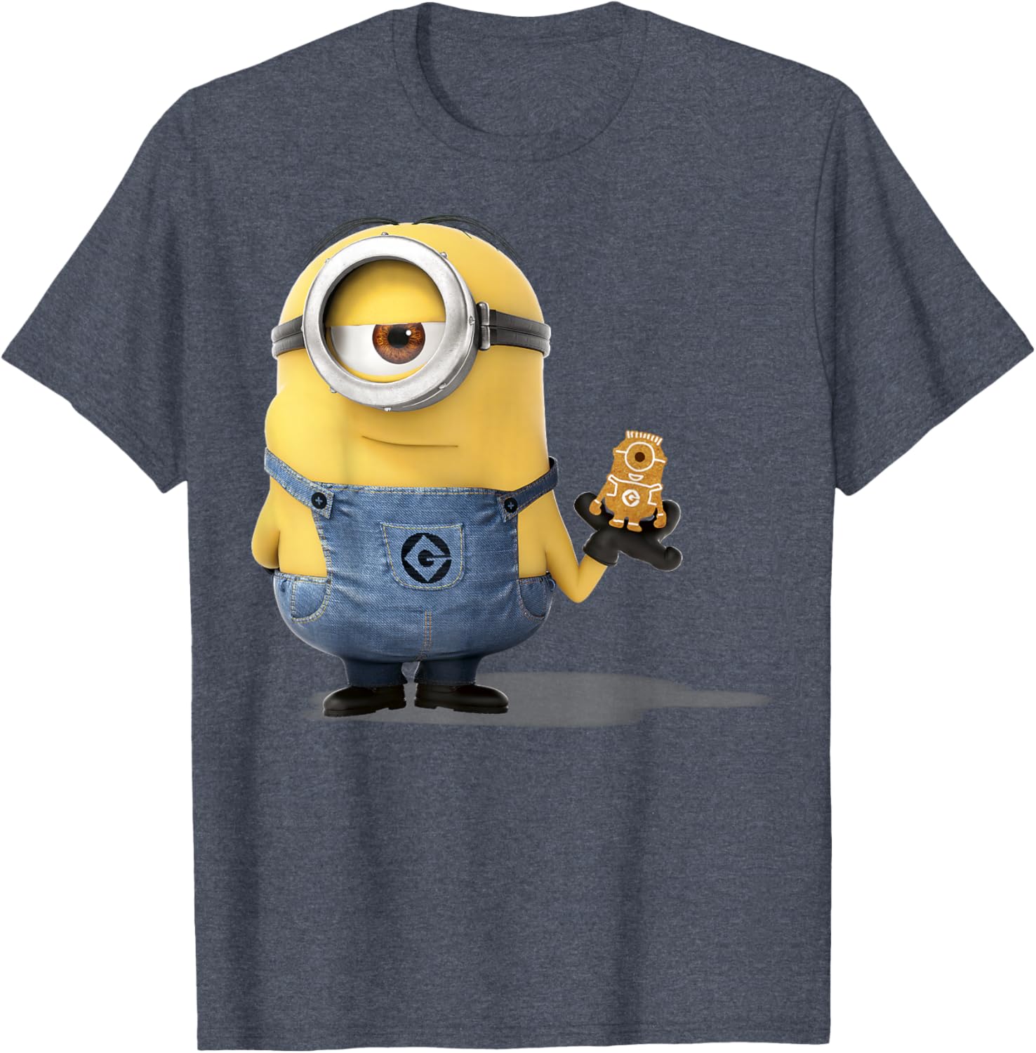 Despicable Me Minions Gingerbread Portrait T-Shirt Fun Holiday Gear - 2