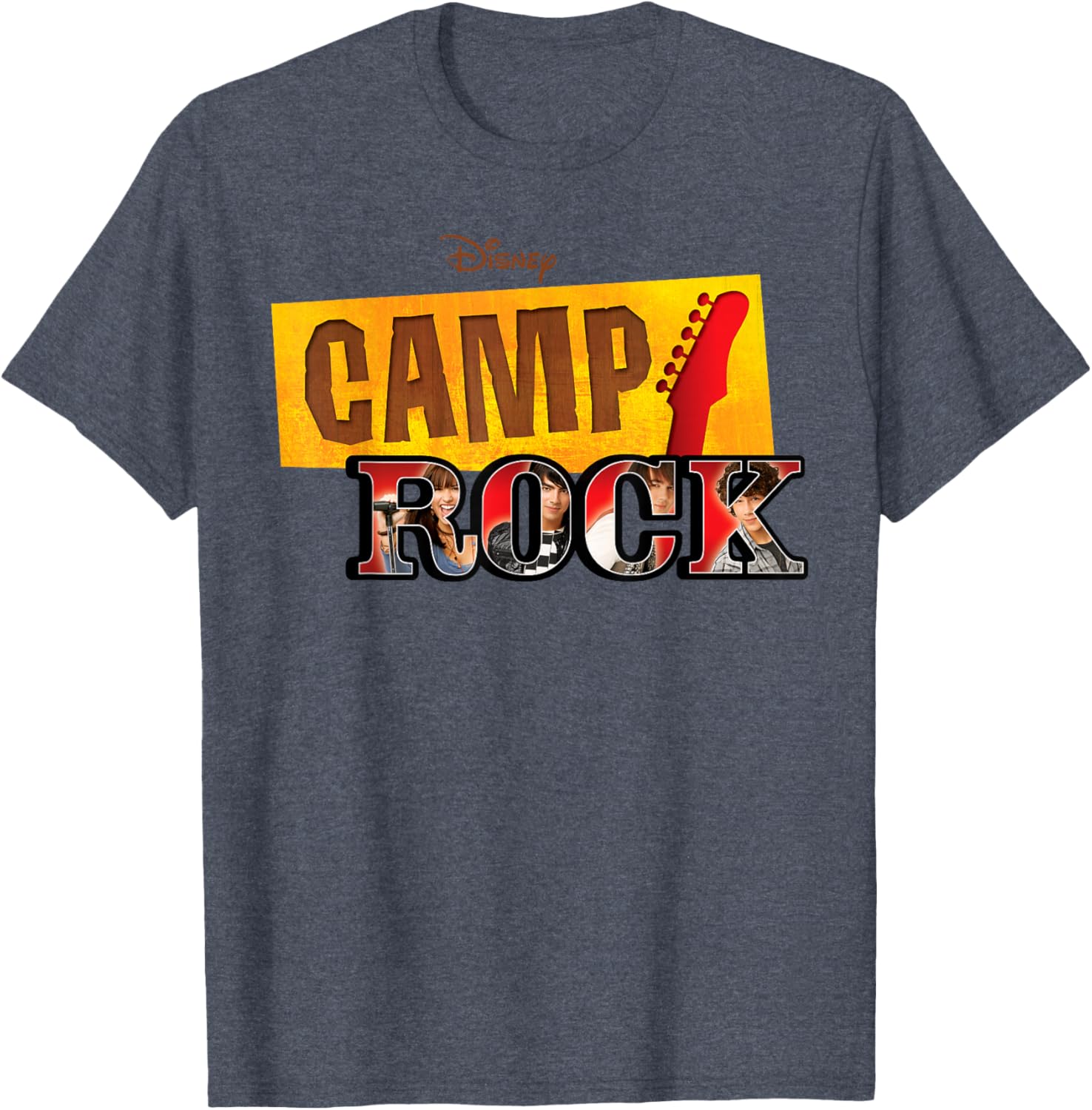 Disney Camp Rock Series Logo T-Shirt for Fans of Music and Fun - 10