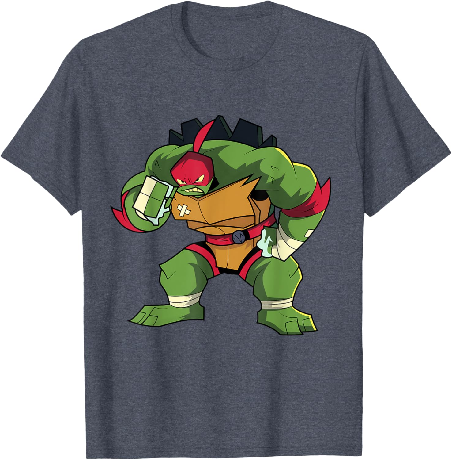Mademark Teenage Mutant Ninja Turtles Raphael Wrestler T-Shirt for Fans - 3