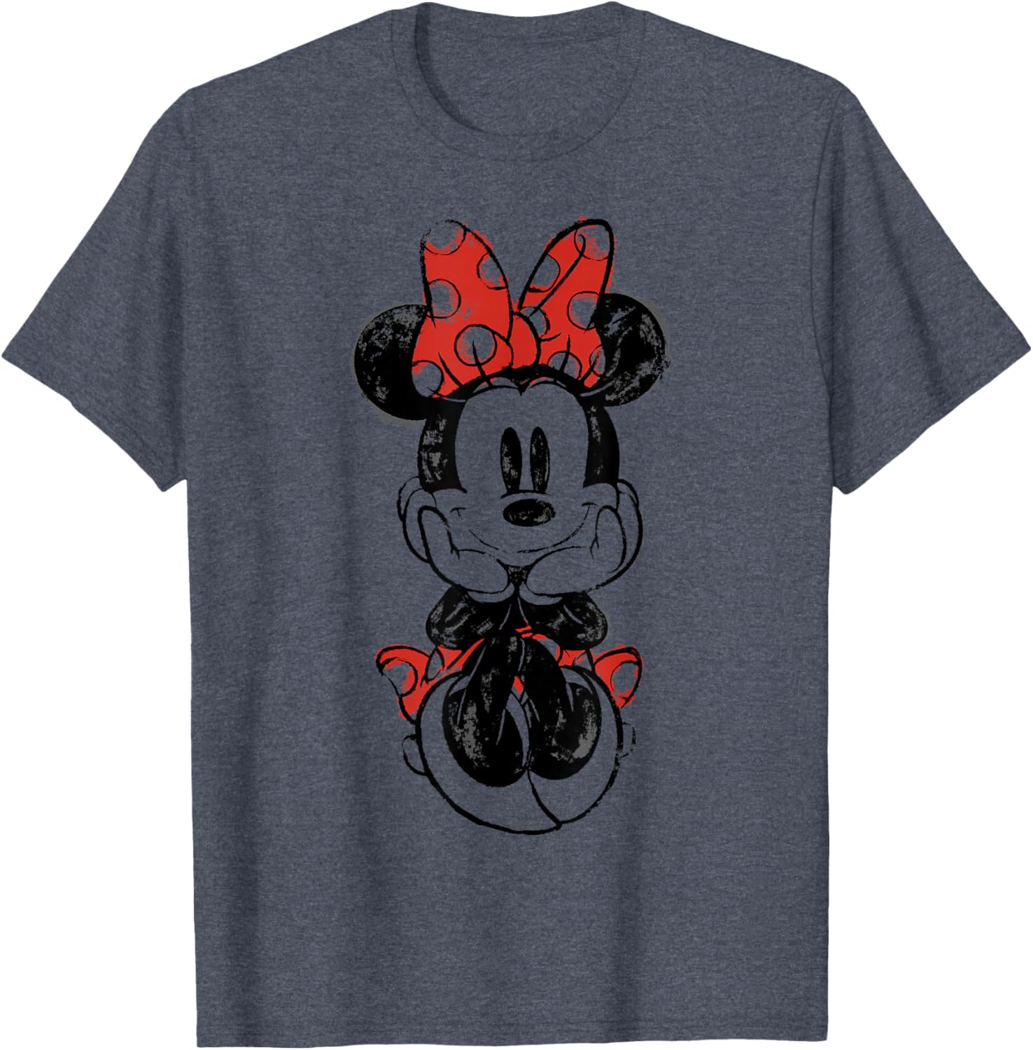 Disney Mickey and Friends Minnie Mouse Doodle T-Shirt for Fun Style - 2