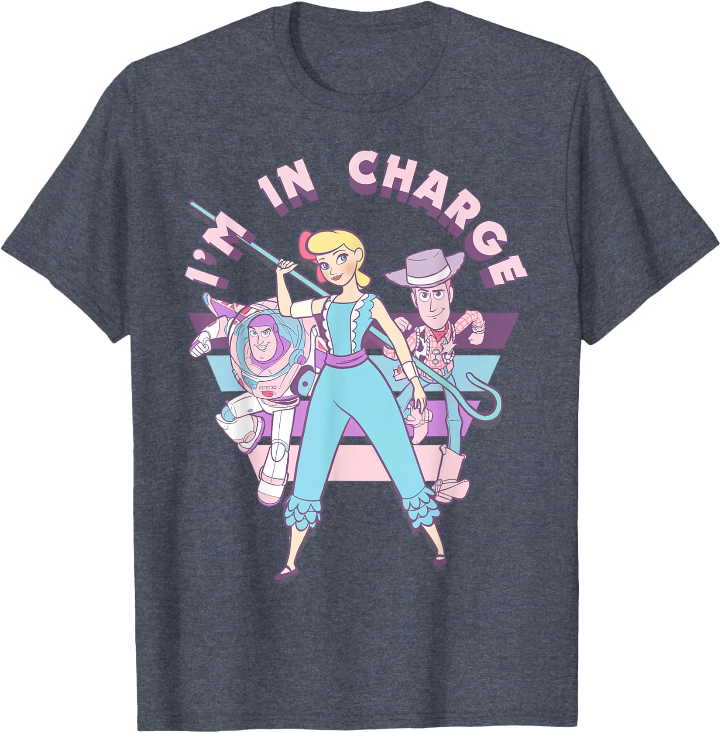 Disney Pixar Toy Story Little Bo Peep I'm In Charge T-Shirt for Kids - 8