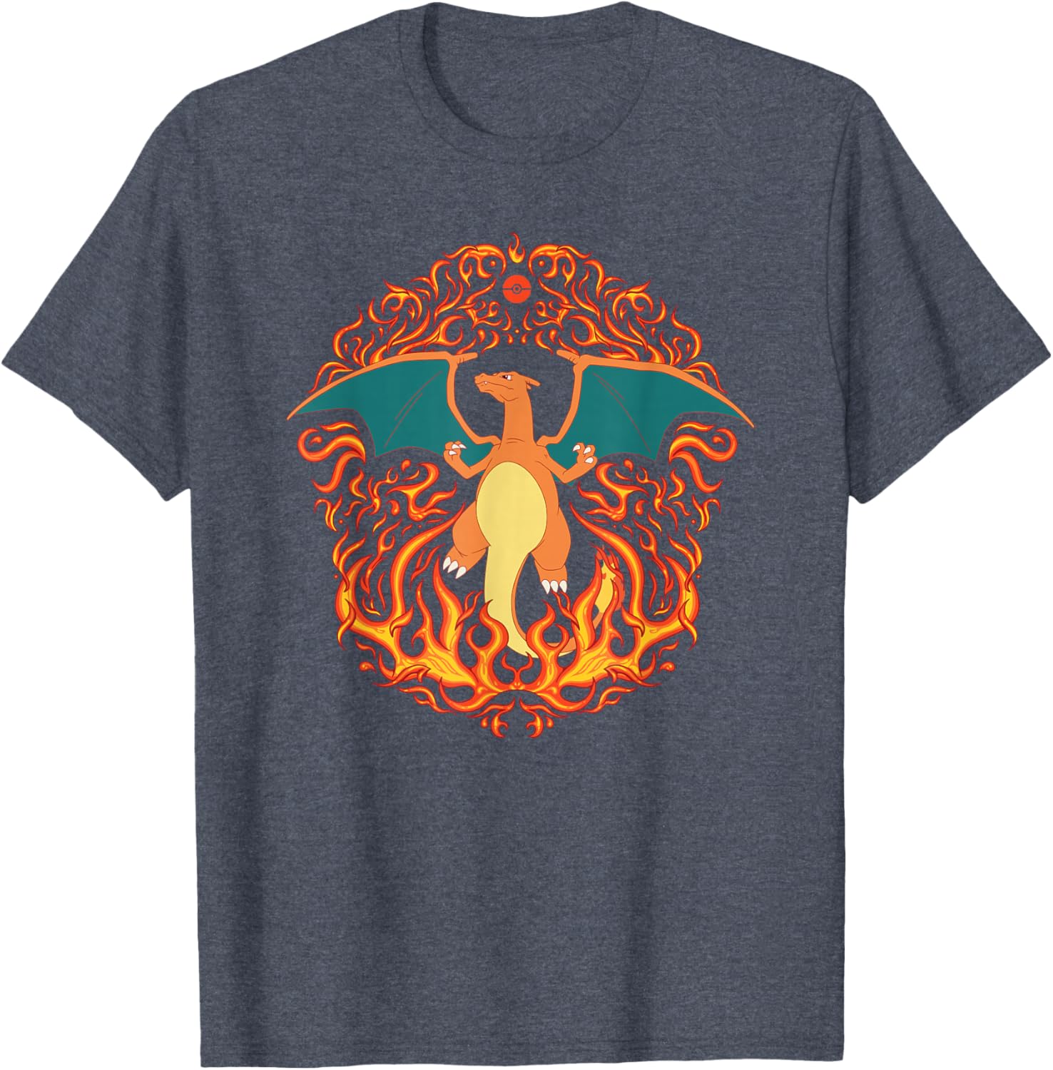 Pokémon Charizard Fire Type Generation 1 T-Shirt for Fans and Collectors - 1