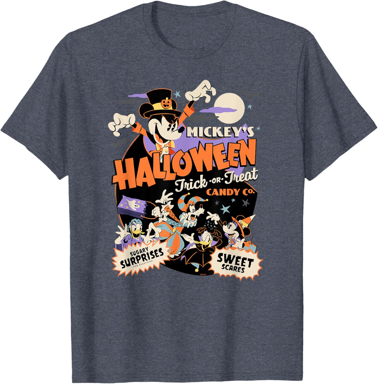 Disney Mickey Halloween Trick or Treat Candy Co T-Shirt for Kids - 21
