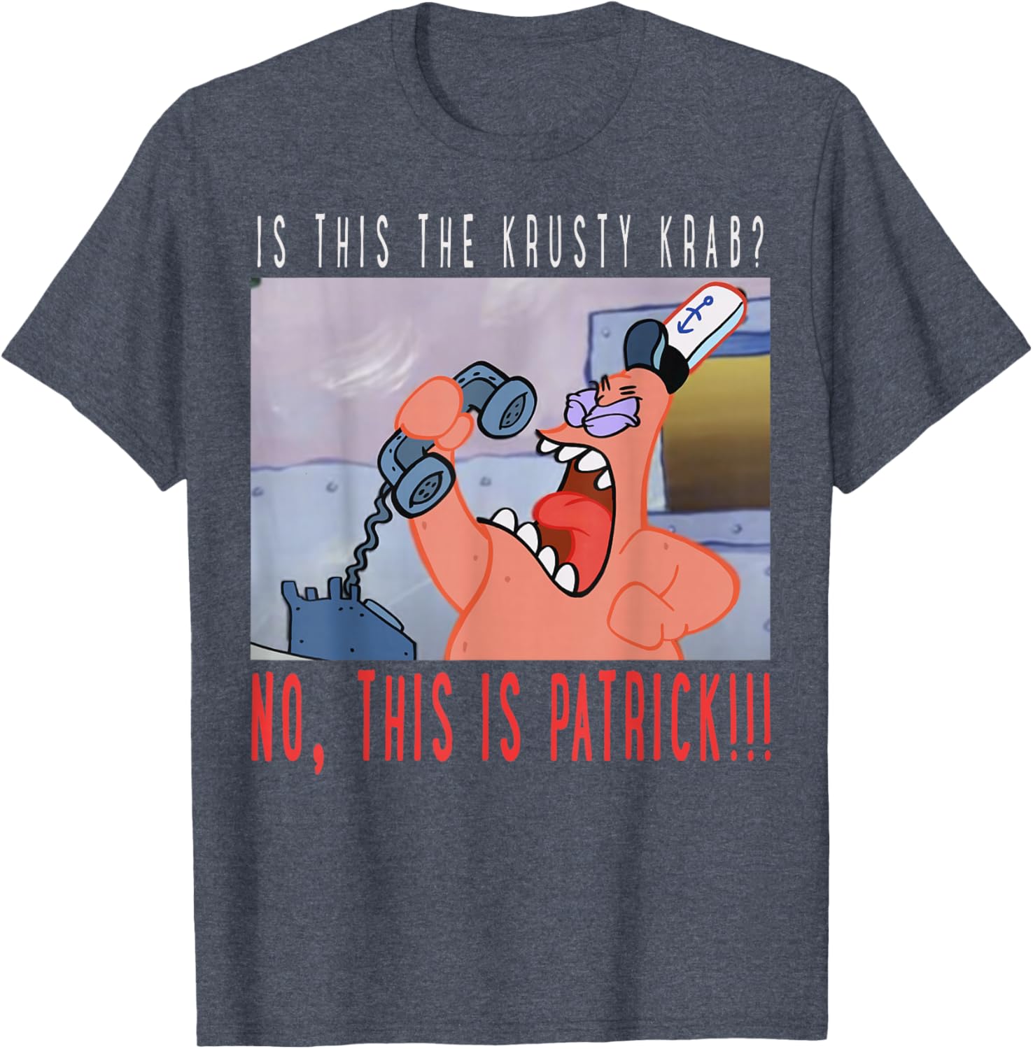SpongeBob SquarePants No This Is Patrick T-Shirt for Fans and Collectors - 9