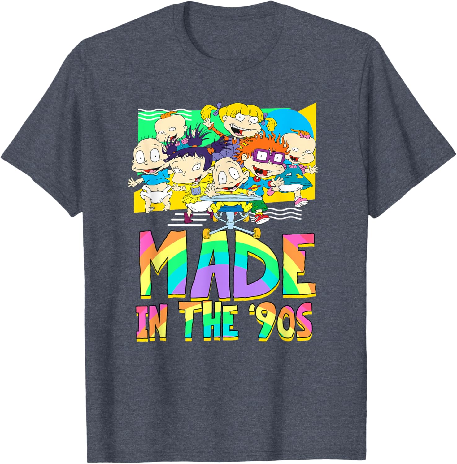 Mademark x Rugrats Rainbow Gradient T-Shirt Inspired by 90s Nostalgia - 3
