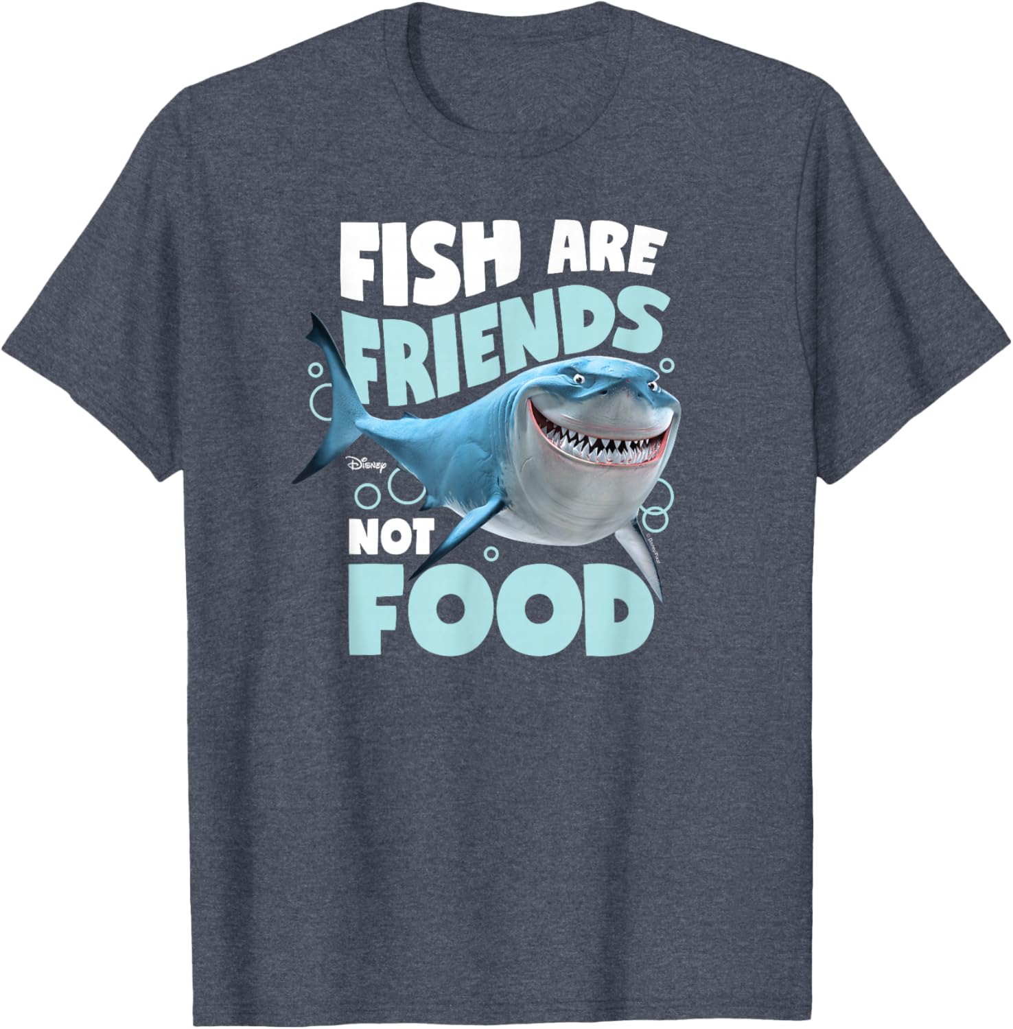 Finding Nemo Fish Are Friends Not Food T-Shirt for Fun Ocean Lovers - 10
