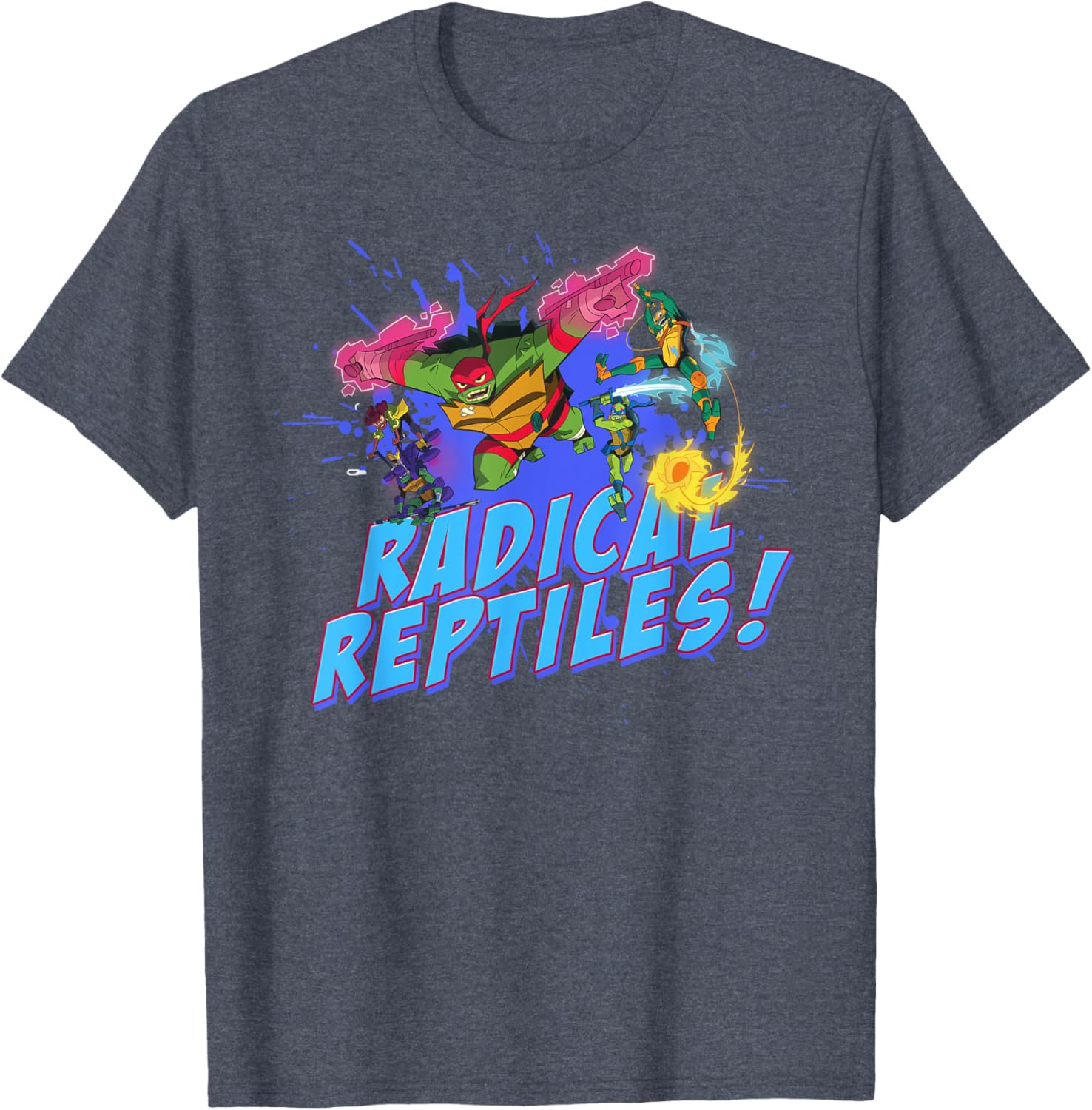 Mademark TMNT Brothers Radical Reptiles Rise T-Shirt for Fans - 8