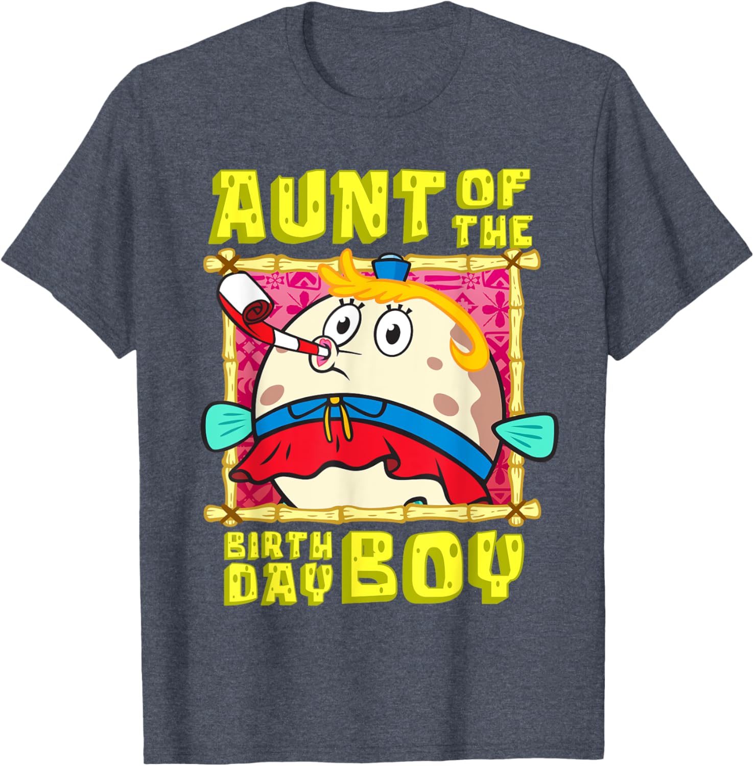 Mademark SpongeBob Mrs Puff T-Shirt Perfect Gift for Birthday Aunt - 7