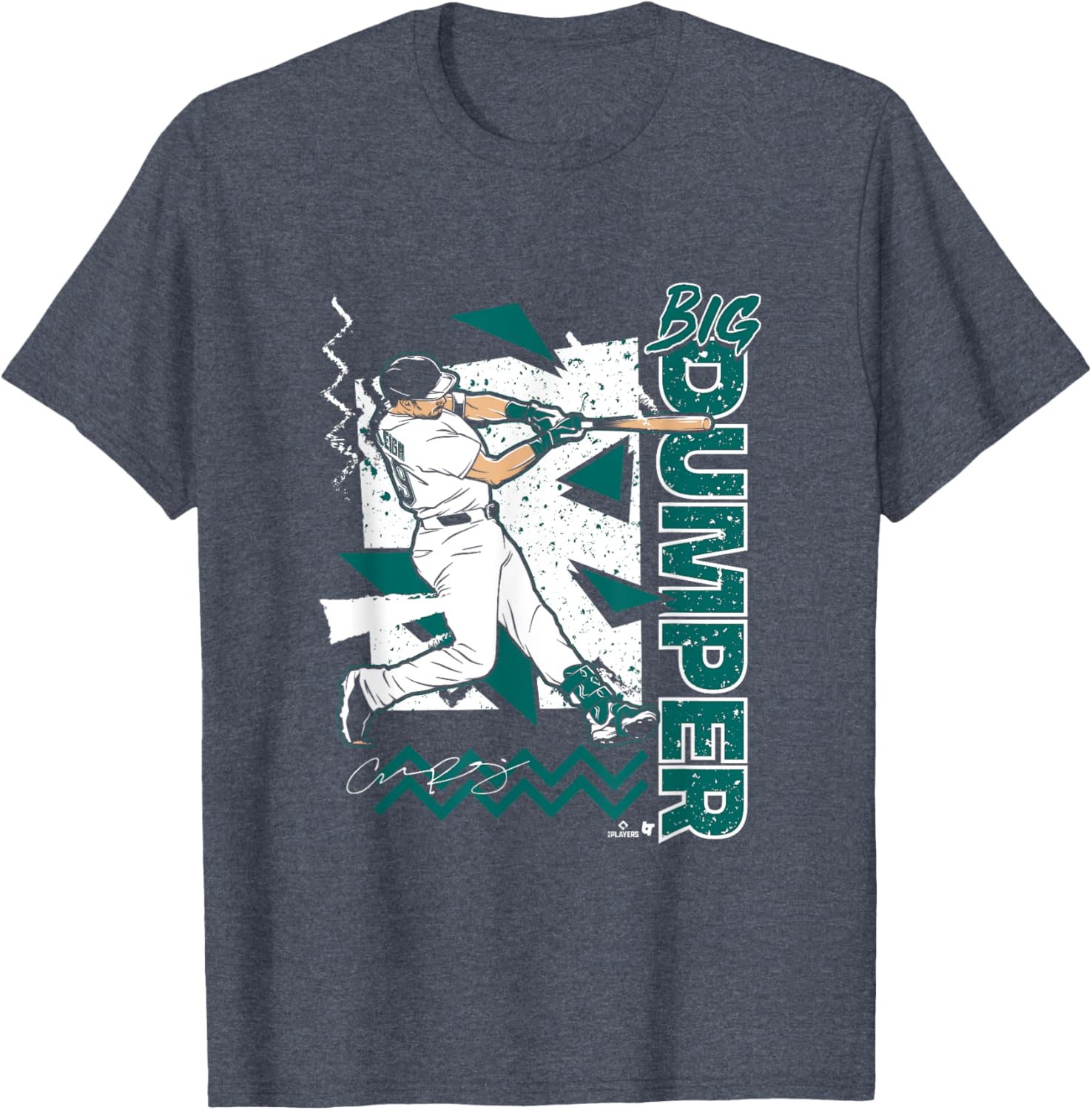 Cal Raleigh Big Dumper 90s Style Seattle Baseball T-Shirt for Fans - 1
