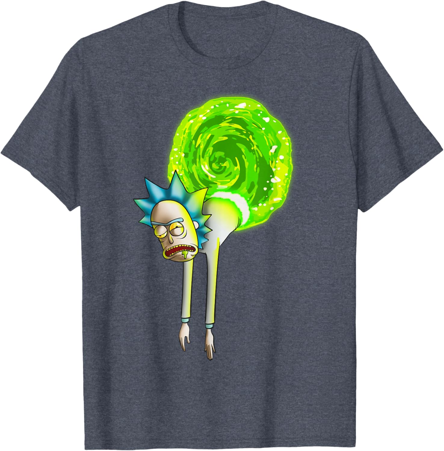 Crestfallen Rick T-Shirt by Mademark x Rick and Morty - Unique Graphic Tee - 13