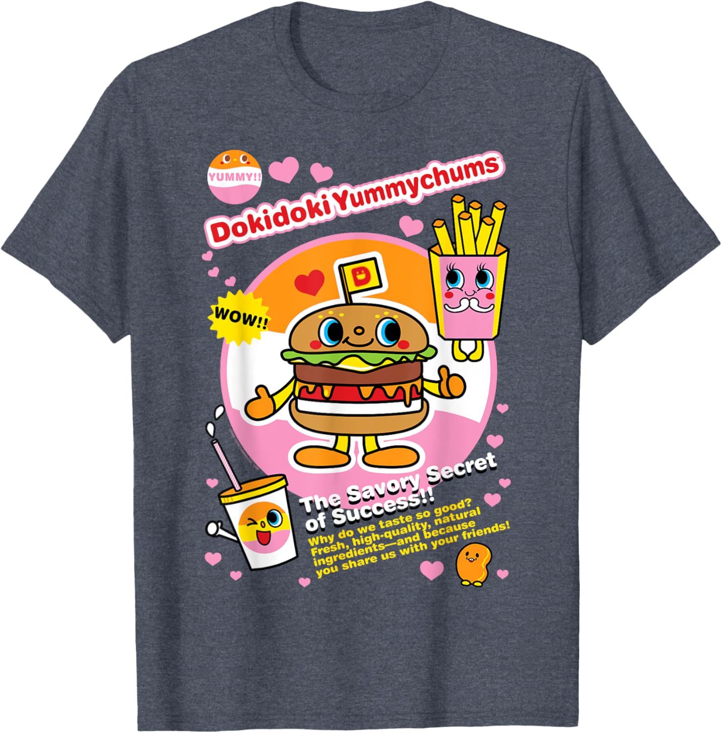 Sanrio Dokidoki Yummycums Lunch Special Tee for Fun Fashion Lovers - 1