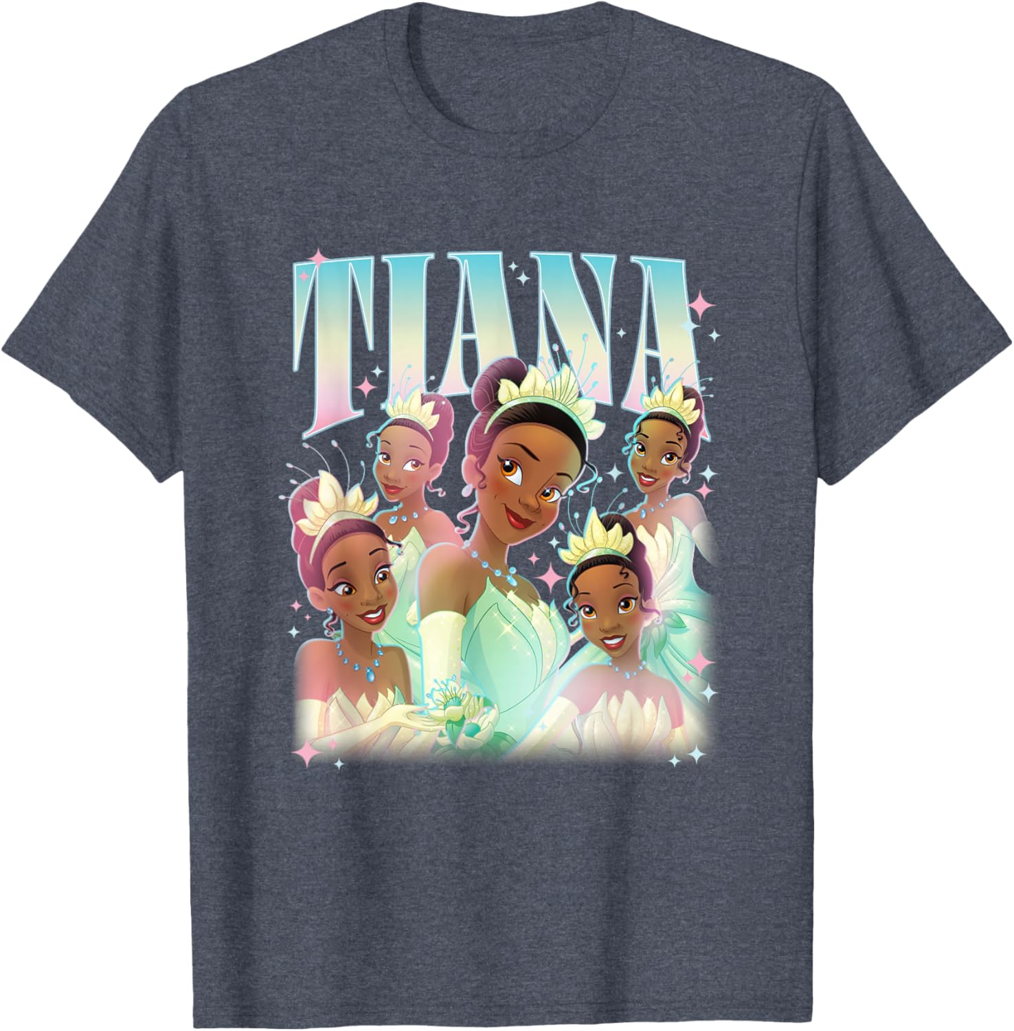 Disney Princess Tiana Portrait T-Shirt for Fans of The Princess and The Frog - 2