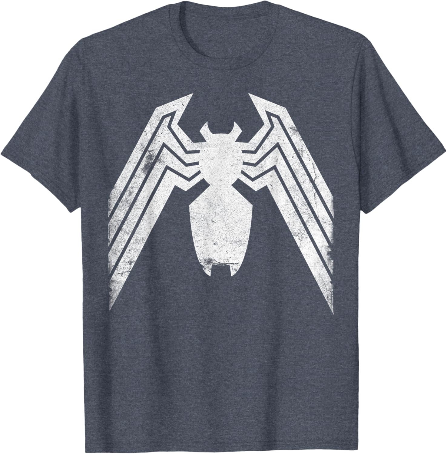 Marvel Comics Retro Venom Distressed Emblem T-Shirt for Fans - 5
