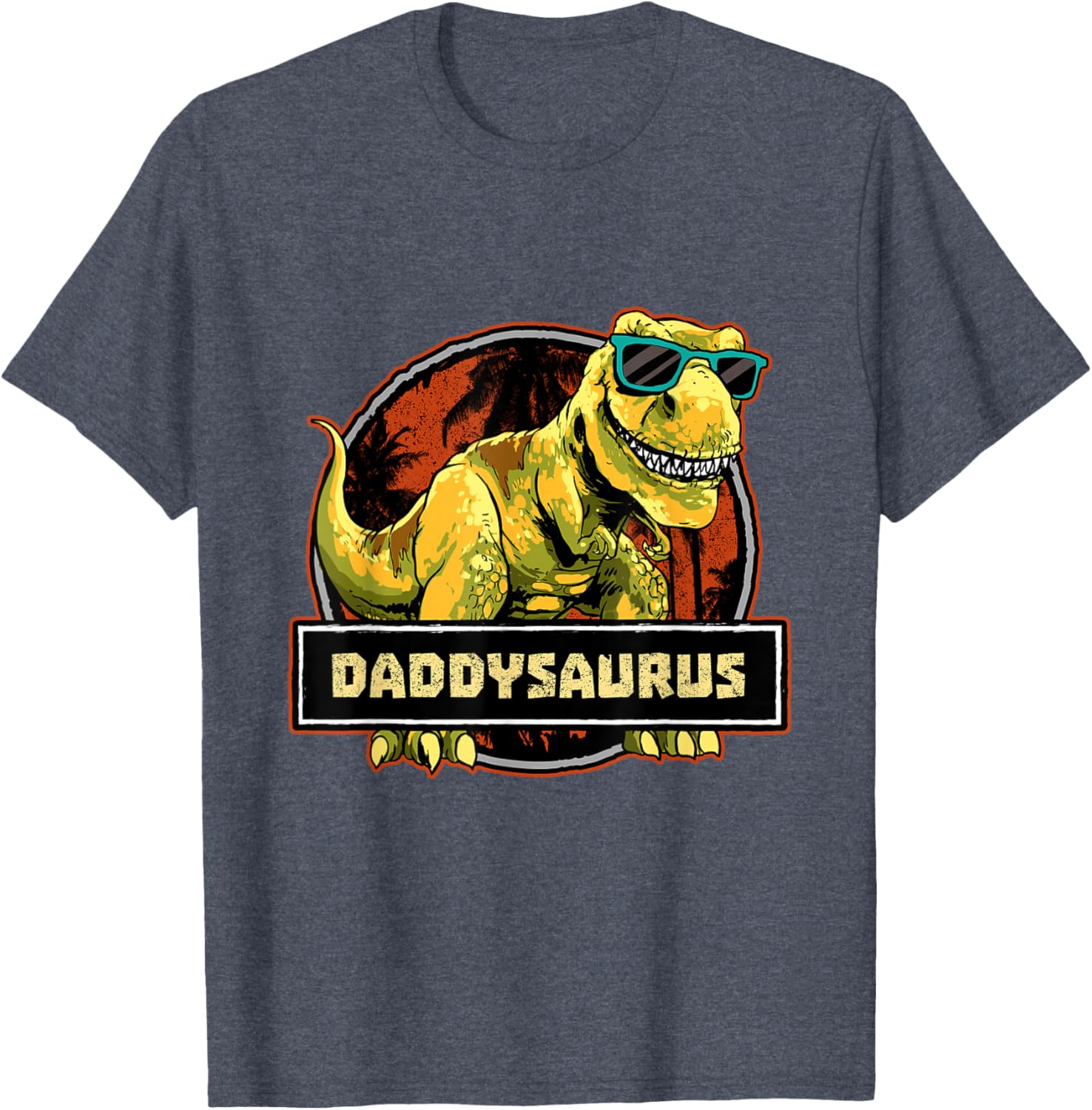 Daddysaurus T Rex T-Shirt Perfect for Dad's Birthday or Father's Day - 4