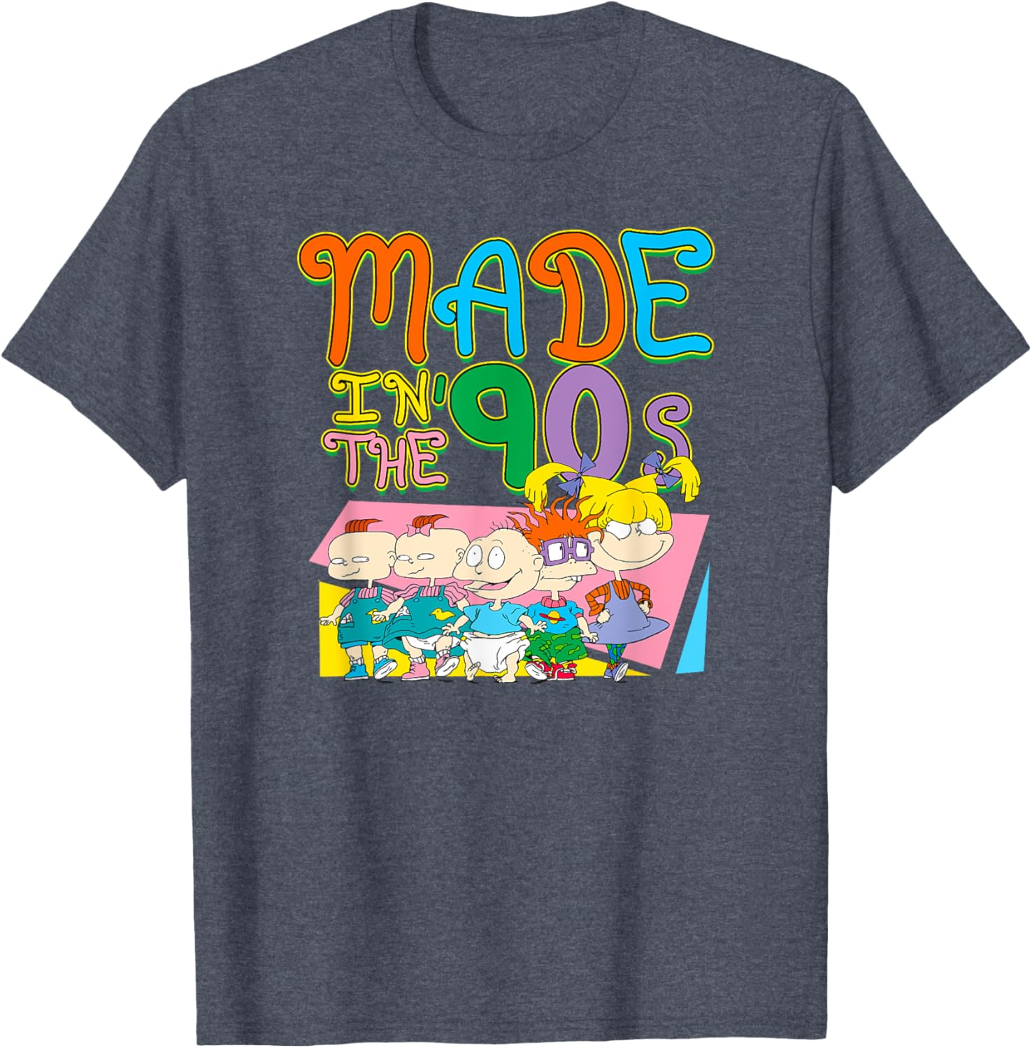 Mademark Rugrats Nineties Baby T-Shirt Retro 90s Apparel for Kids - 2