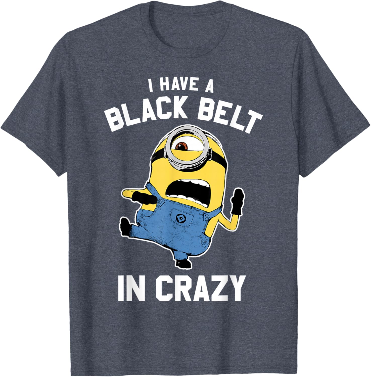 Despicable Me Minions Crazy Graphic T-Shirt Fun Fashion for Fans - 1