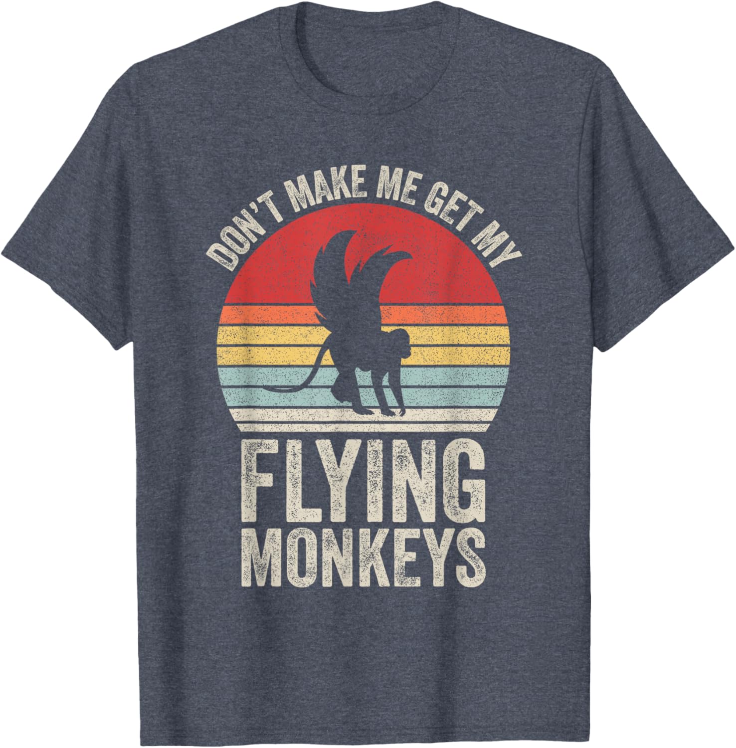 Vintage Retro Flying Monkeys T-Shirt for Fun Lovers and Gift Ideas - 5