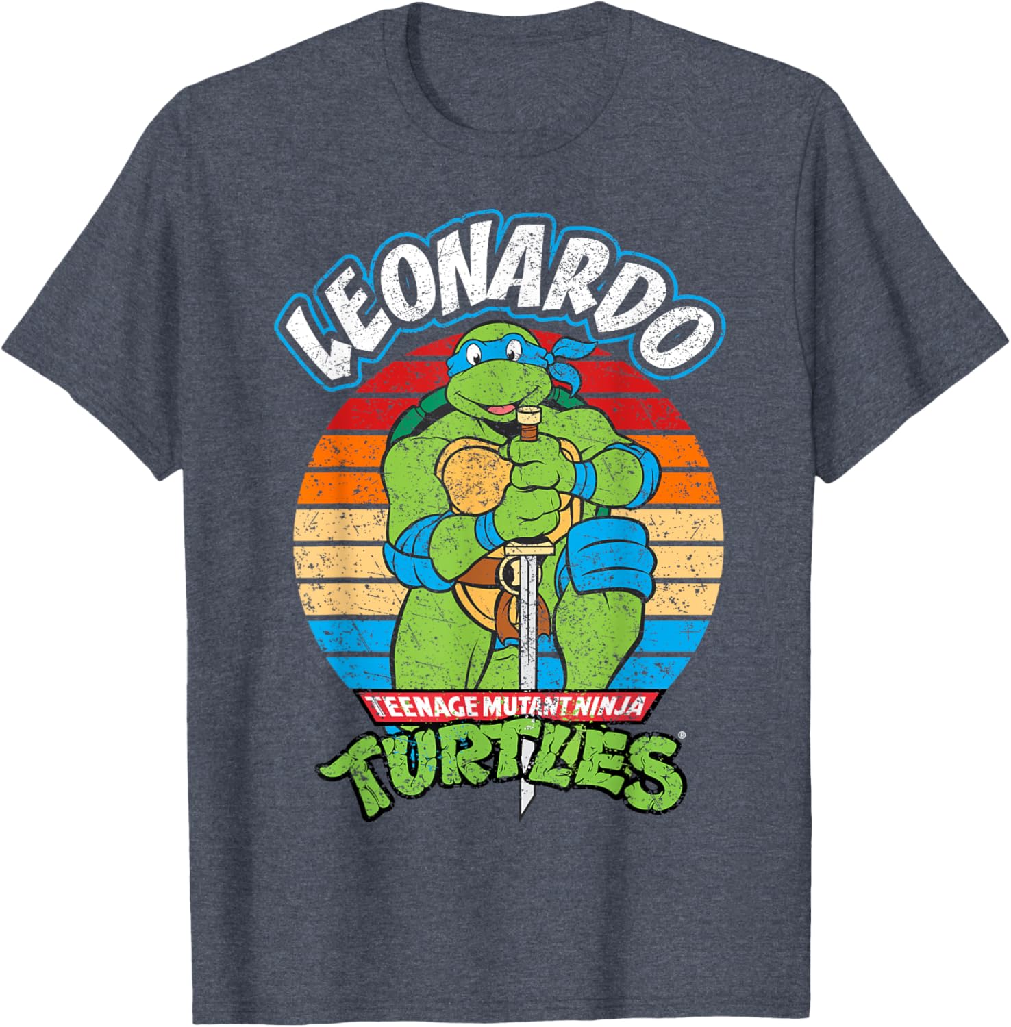 Teenage Mutant Ninja Turtles Leonardo Action T-Shirt for Fans - 17